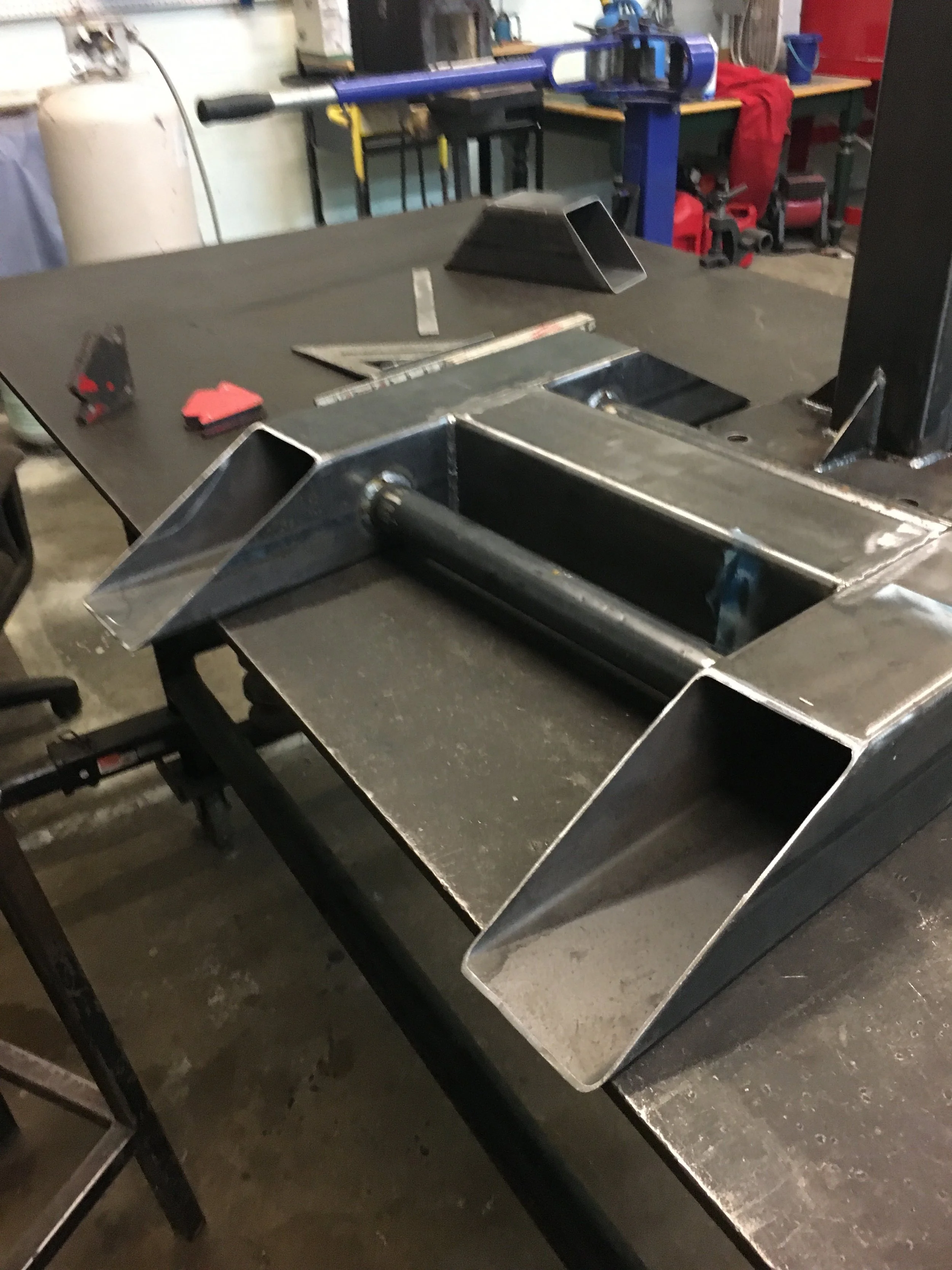 Base for an antique vise