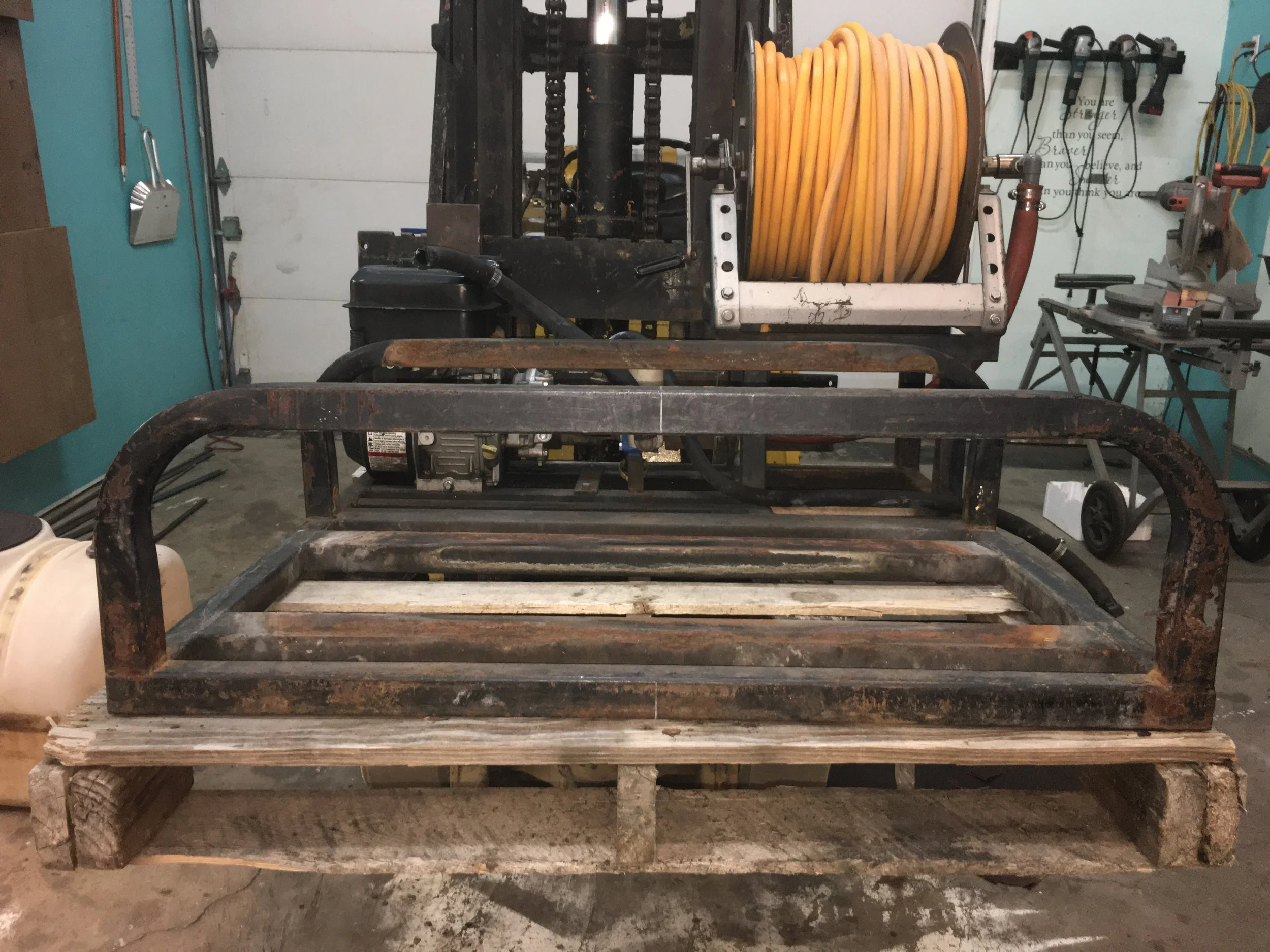 Commercial Sprayer for truck bed