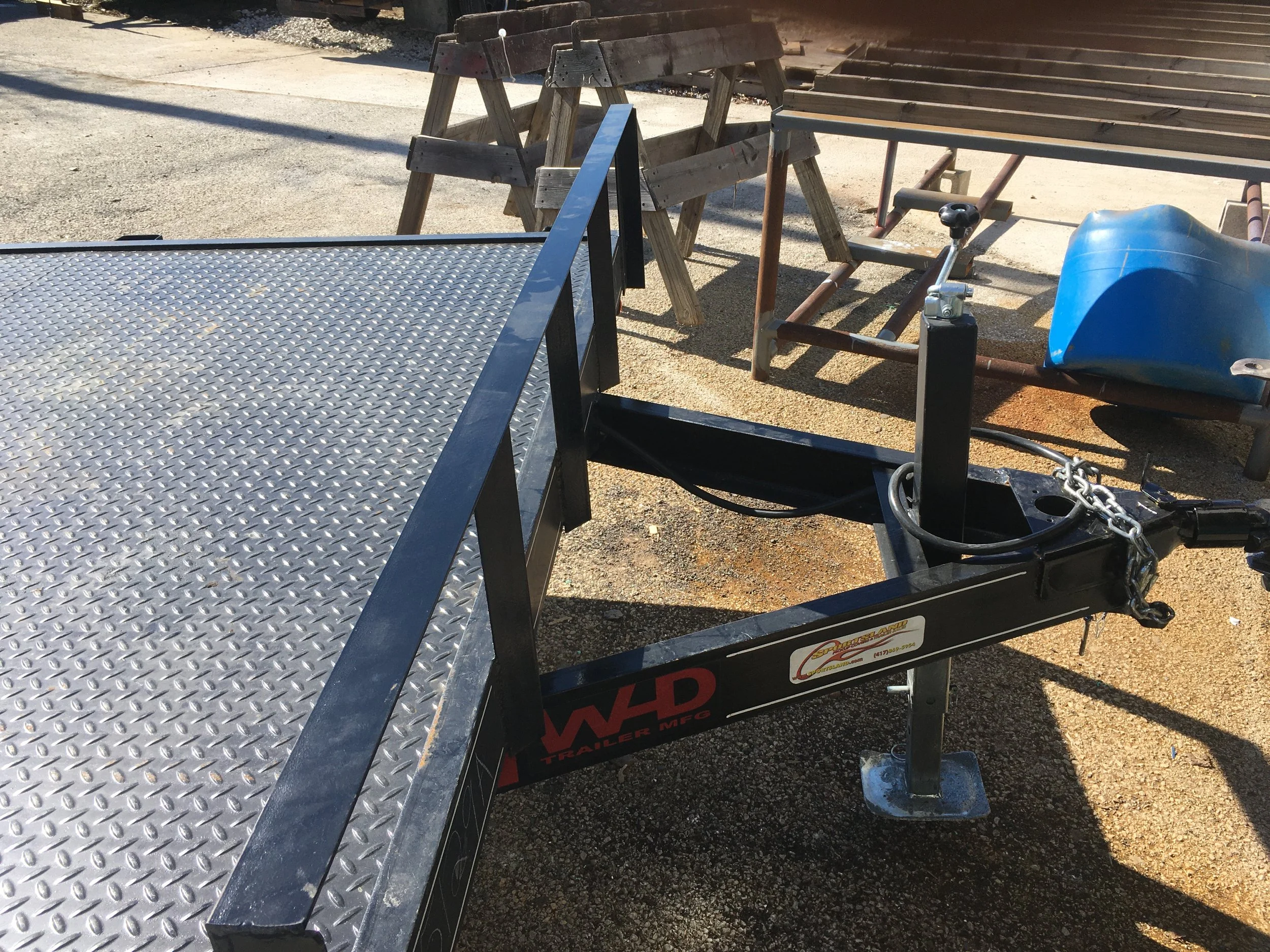 Car hauler modification