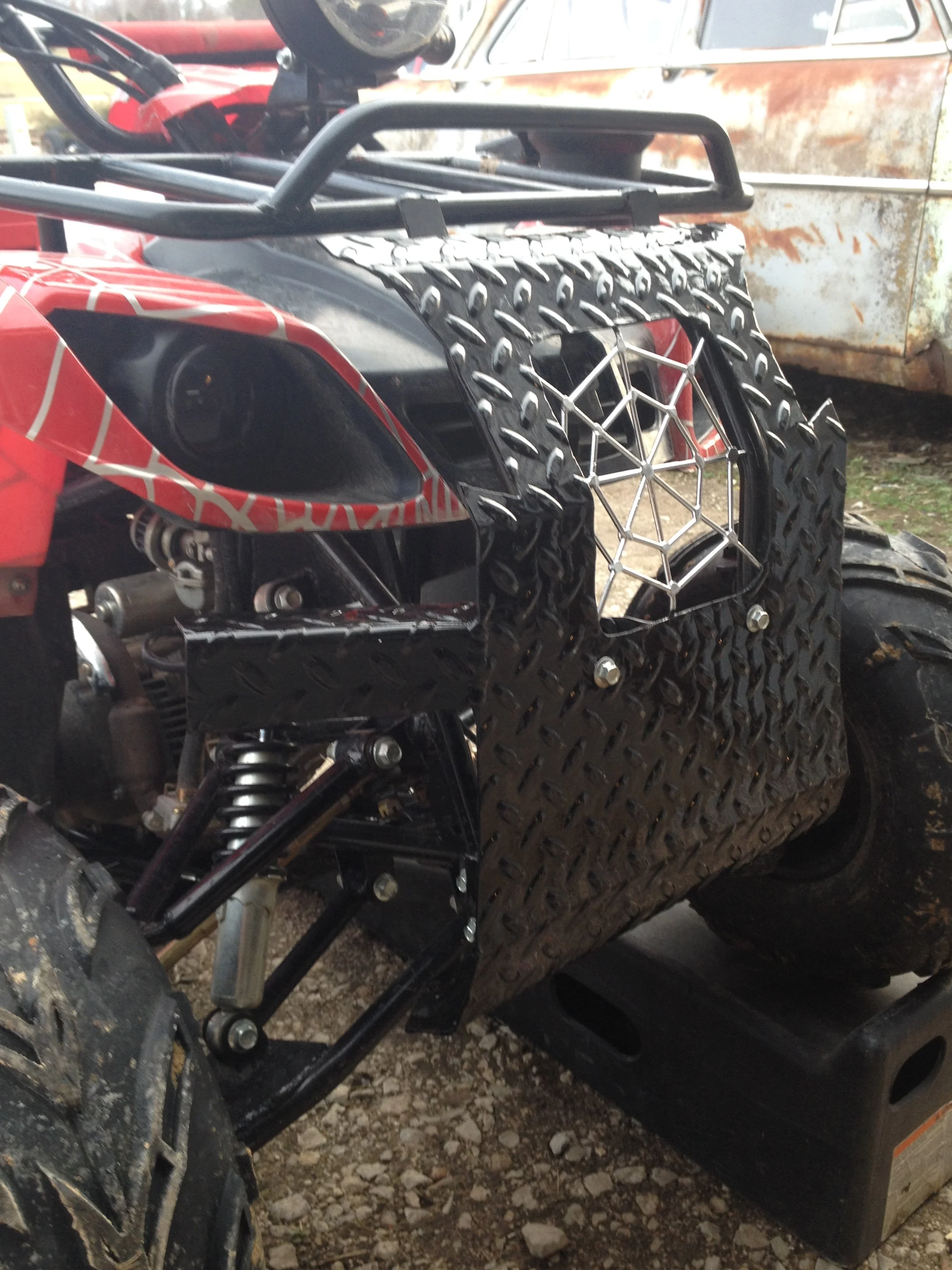 4 wheeler brush guard