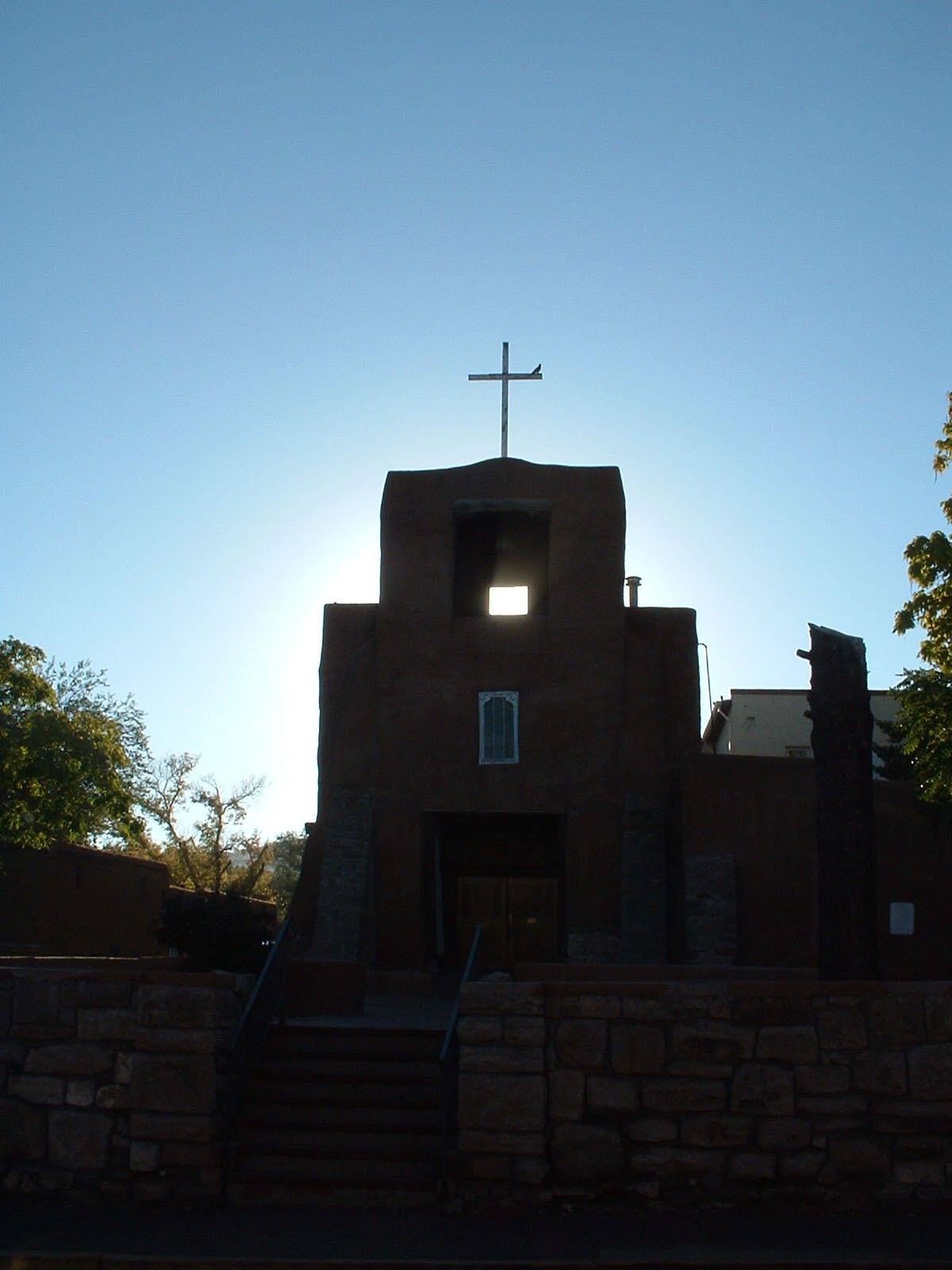 Santa Fe NM Oldest Church Sunrise.jpg