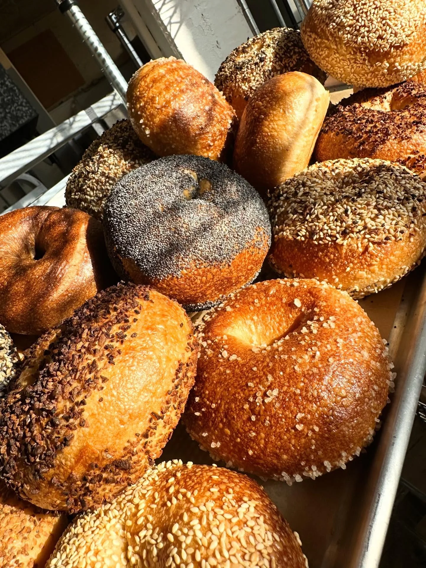 Wednesday bagels 📸.