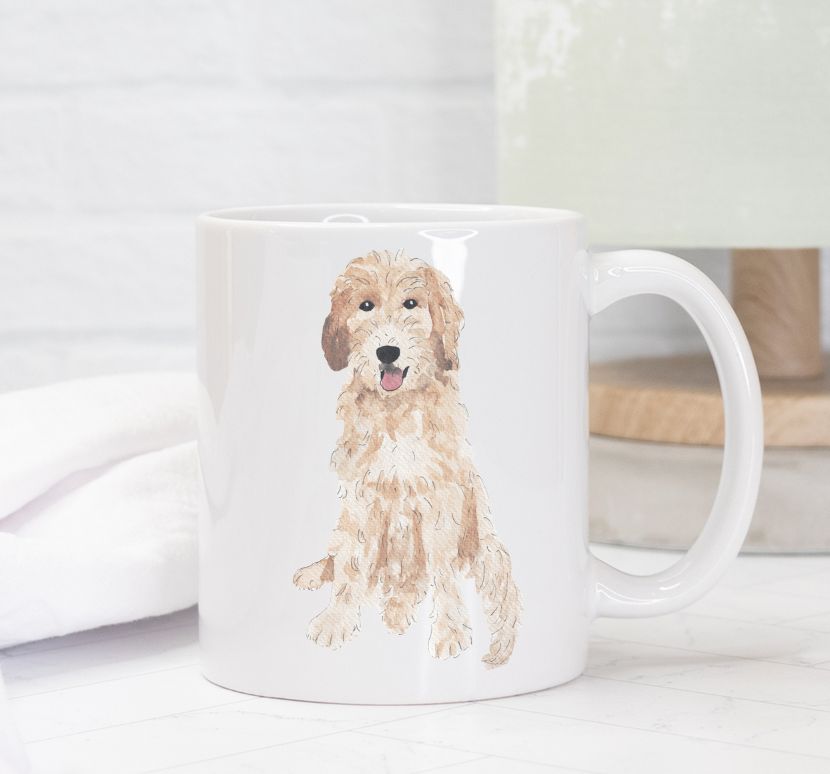 Dog breed mug — Alexandra Schmeling Fine Art