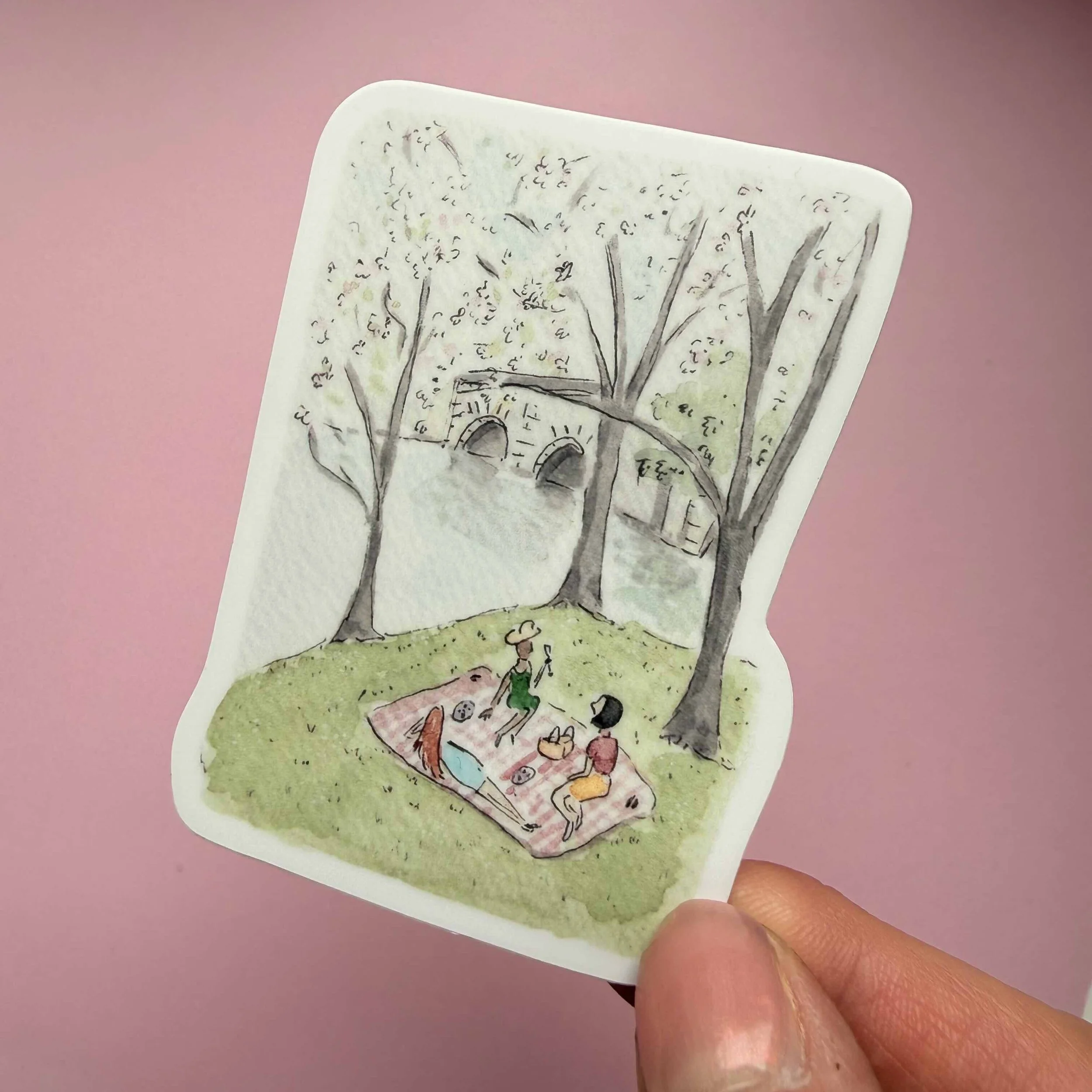 Tidal Basin picnic sticker