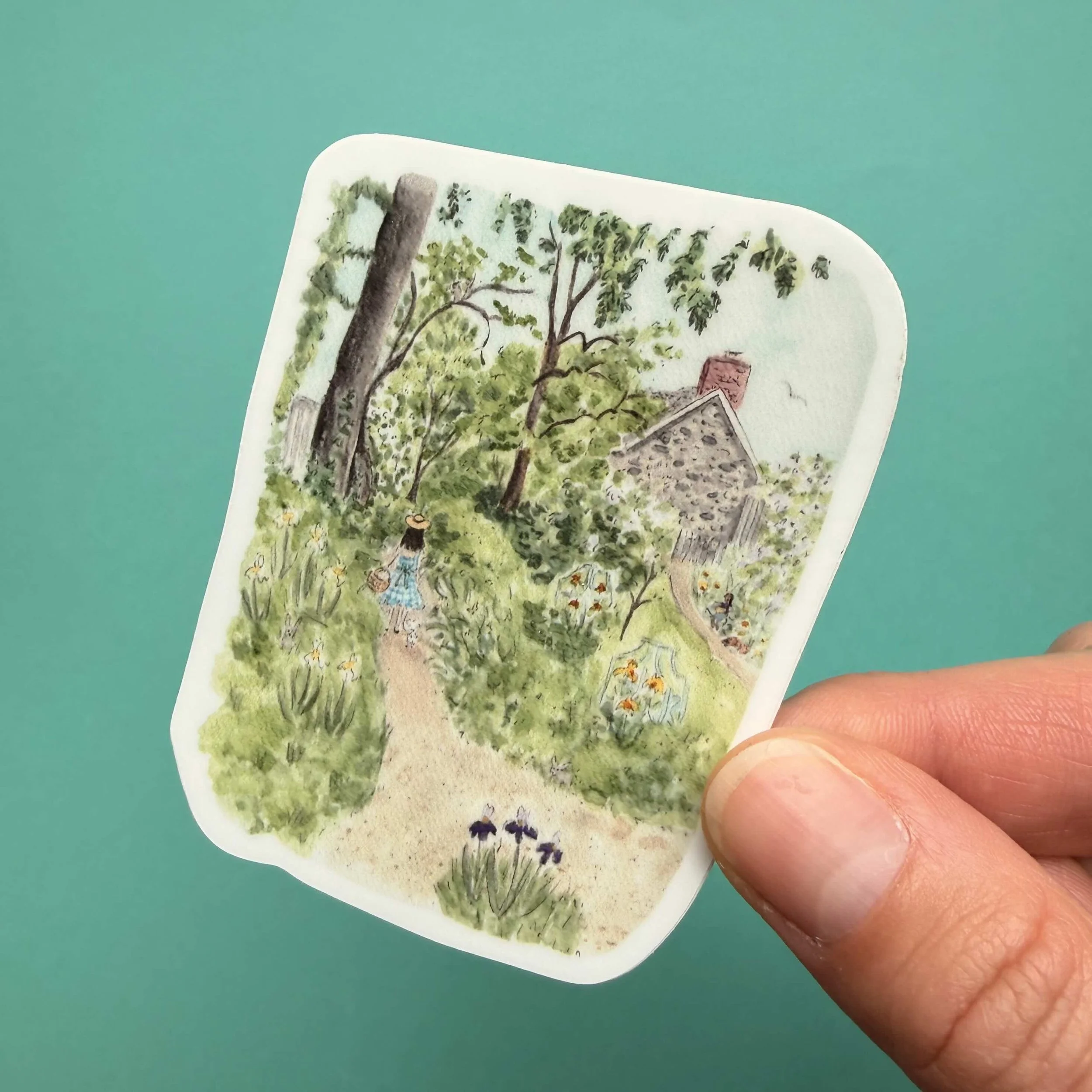 Old Stone House Georgetown sticker