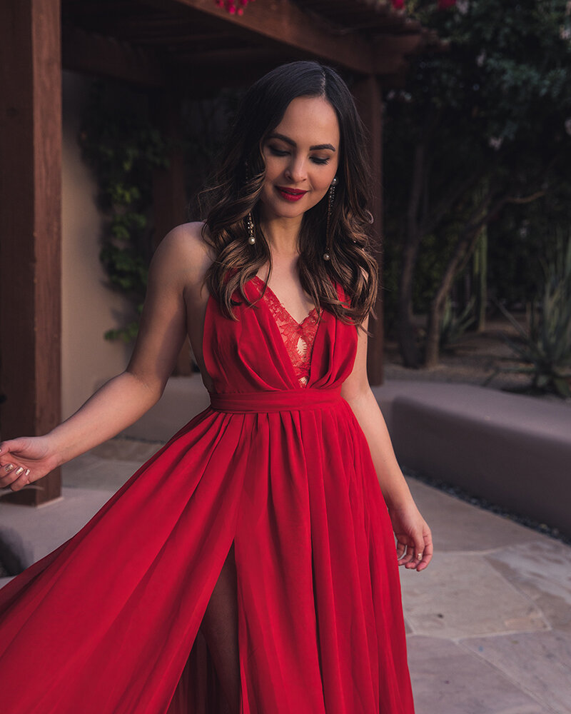 Lady in Red- The Perfect Dress for Valentine's Day