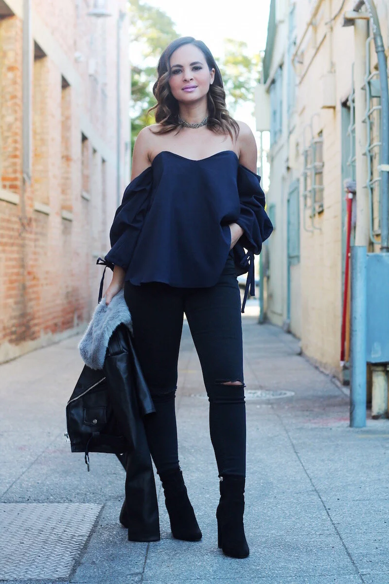 The Perfect Fall Pairing with Joe's Jeans and Steve Madden