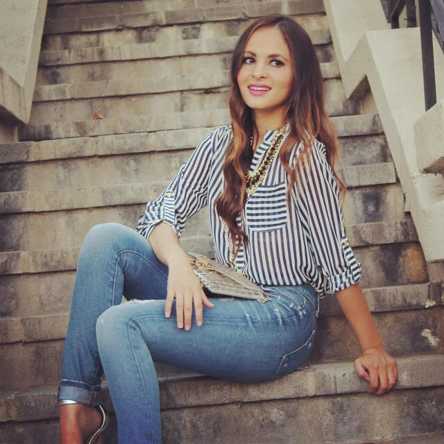 Denim and Stripes