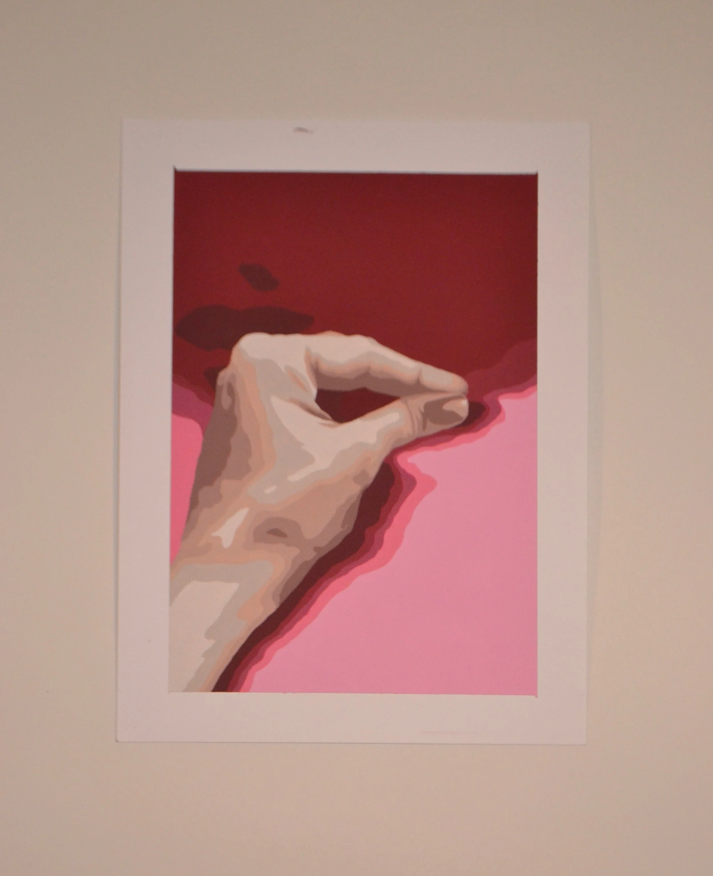  Color in Human Flesh Assignment, Acrylic Gouache, 2019 