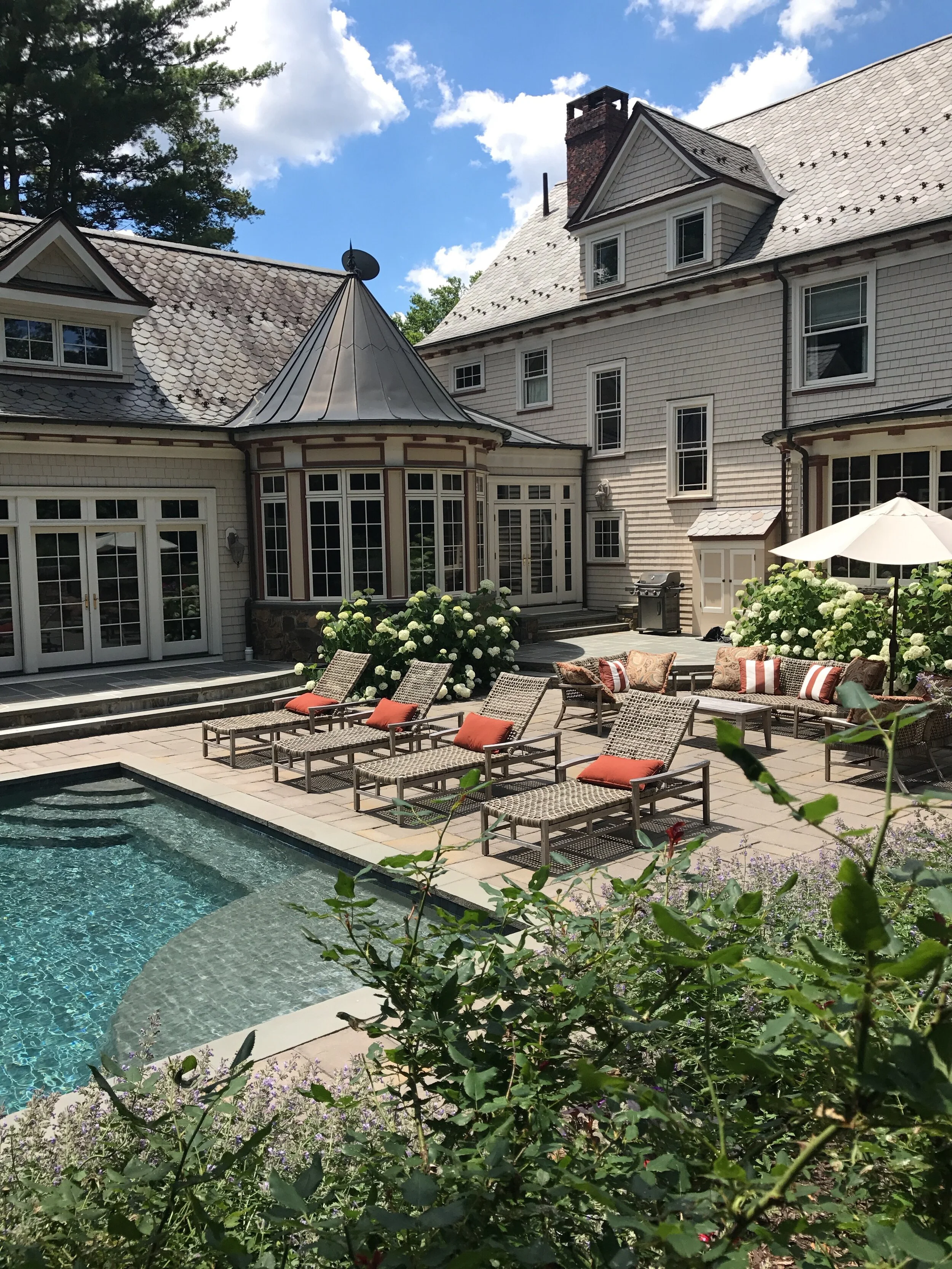 pools with outdoor living areas on Outdoor Living Spaces In Millburn Nj Outdoor Digs