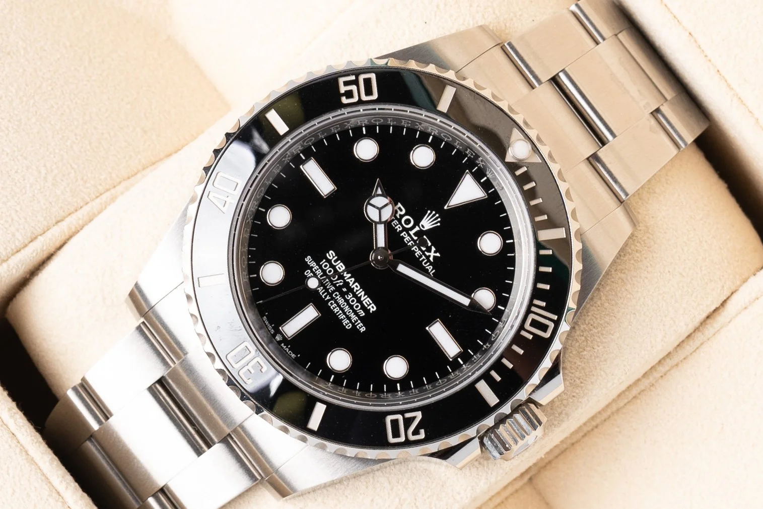 2021 Rolex Submariner 124060 - Complete Set