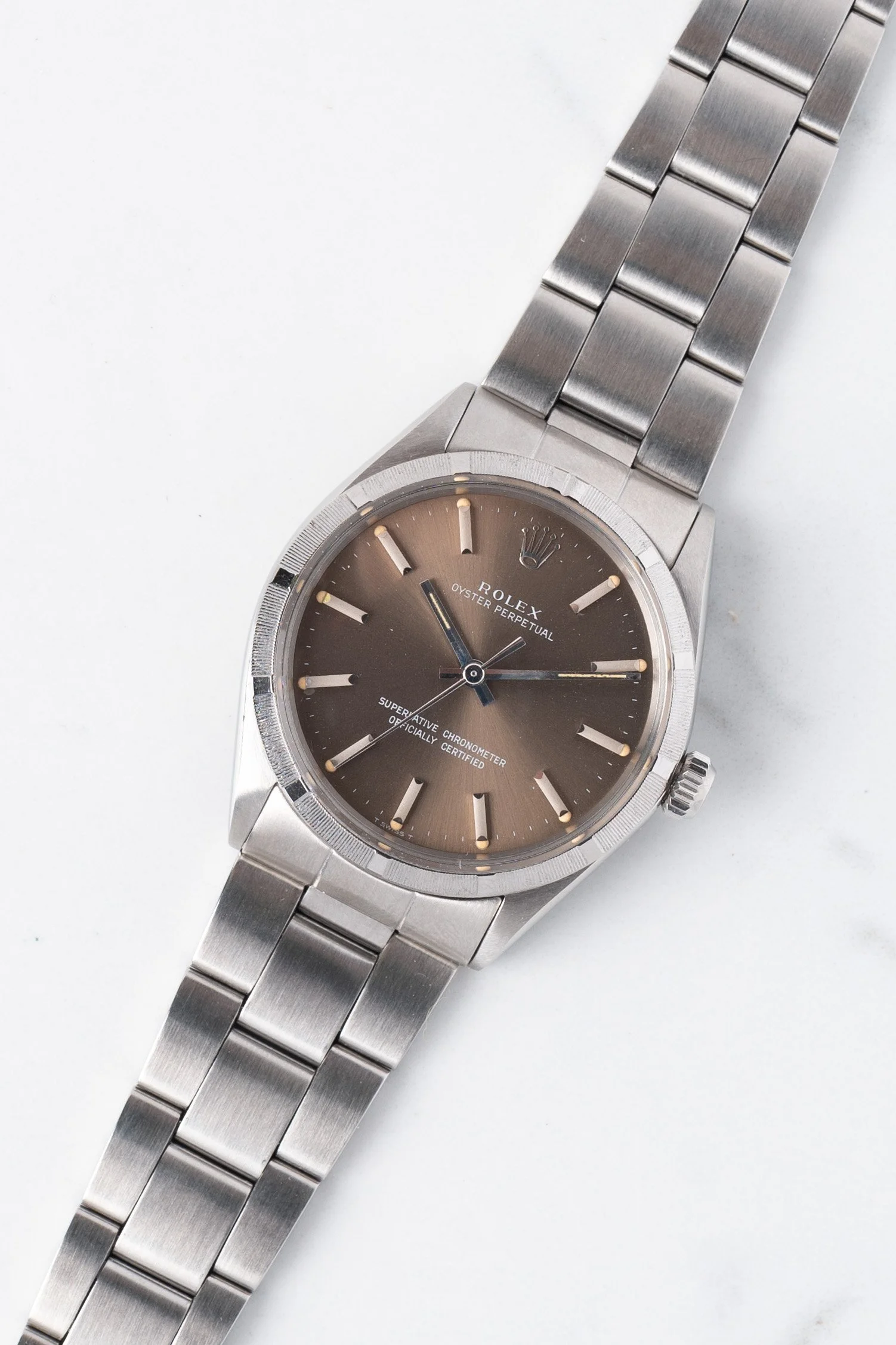 1969 Rolex Oyster Perpetual 1003 Taupe Brown Dial