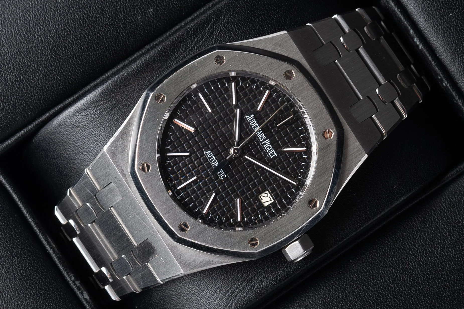 2005 Audemars Piguet Royal Oak 15300ST Black Dial with Box