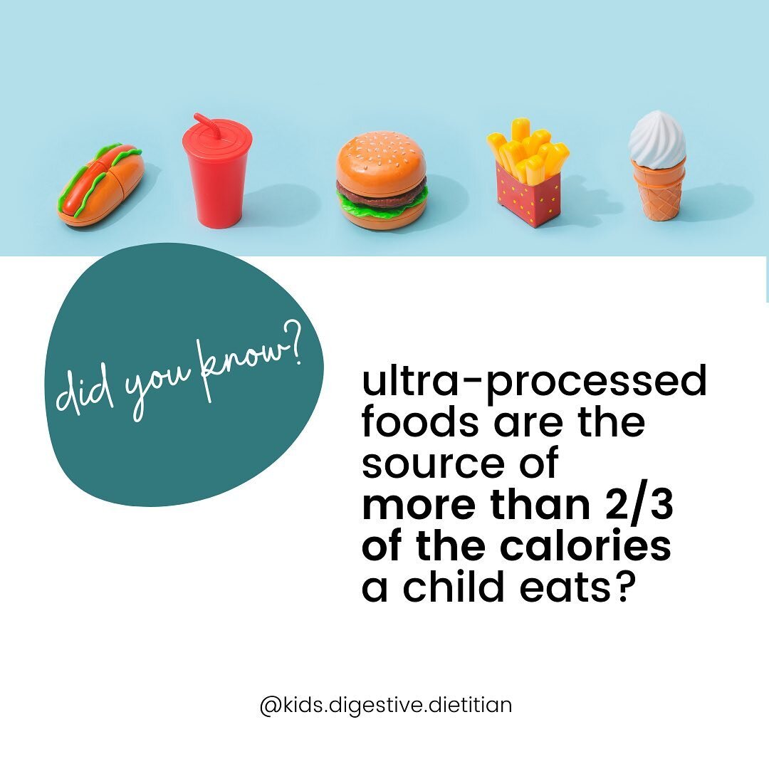 Did you see in the news that a new study came out showing that 67% of calories that children eat are from ultra-processed foods?

That&rsquo;s right- 2/3 of their calories are from ultra-processed foods. 

This is not O.K. It comes from decades of mu