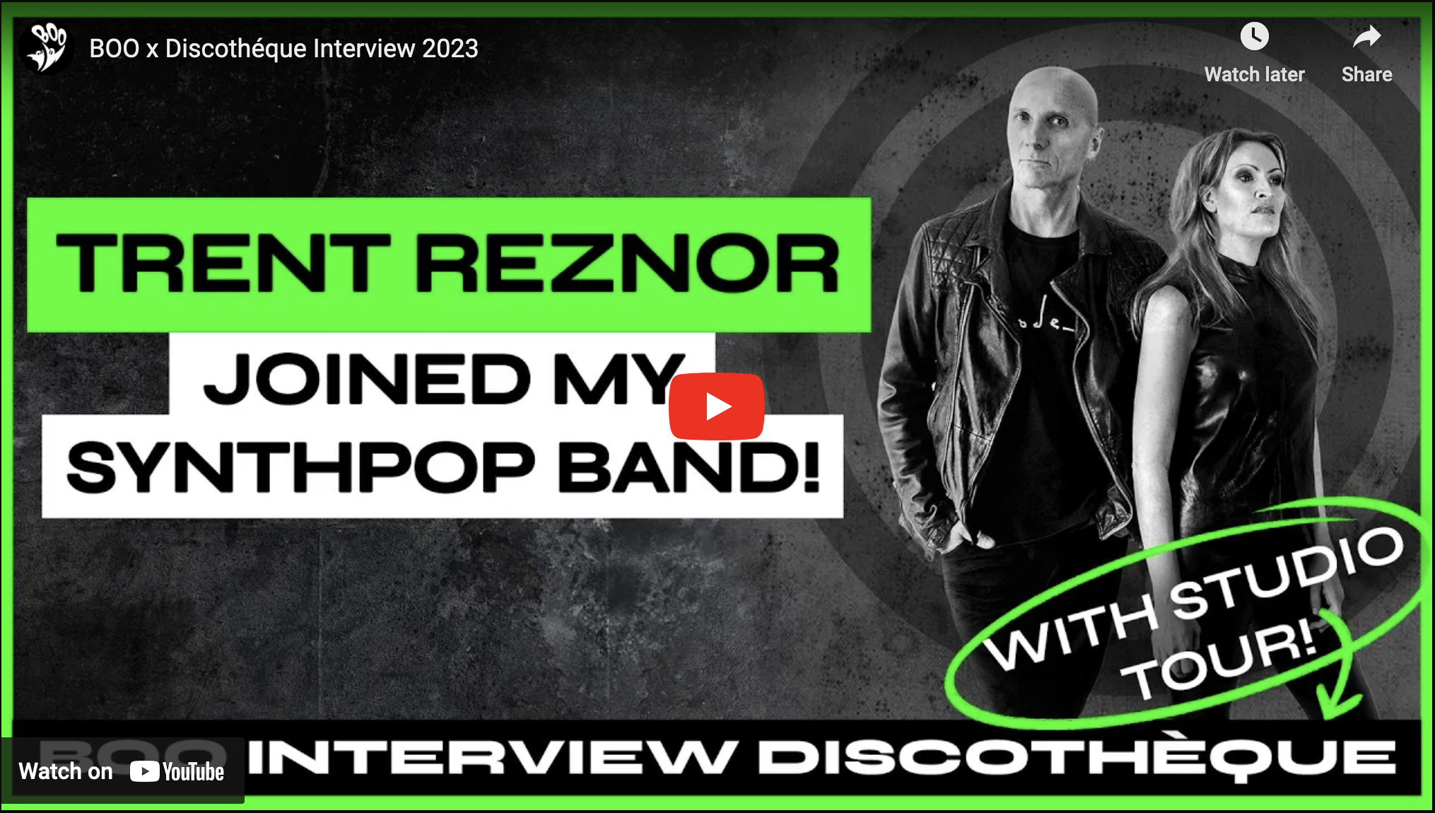 Battery Operated Orchestra interviews Discothèque with studio tour
