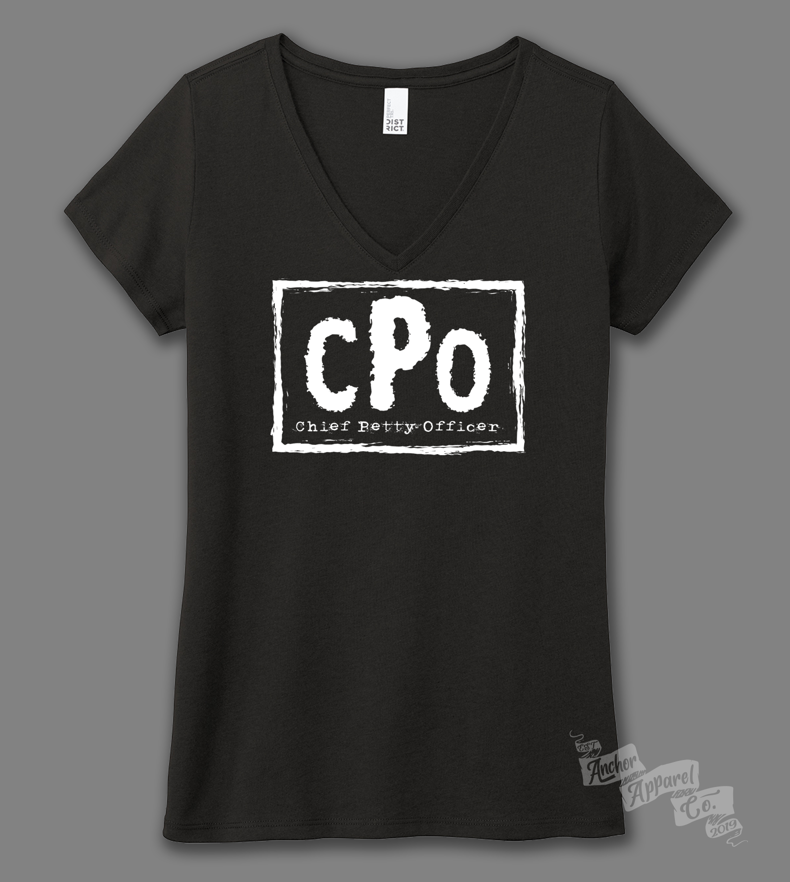 Ladies "NWO" Themed CPO Tee — Anchor Apparel Co.