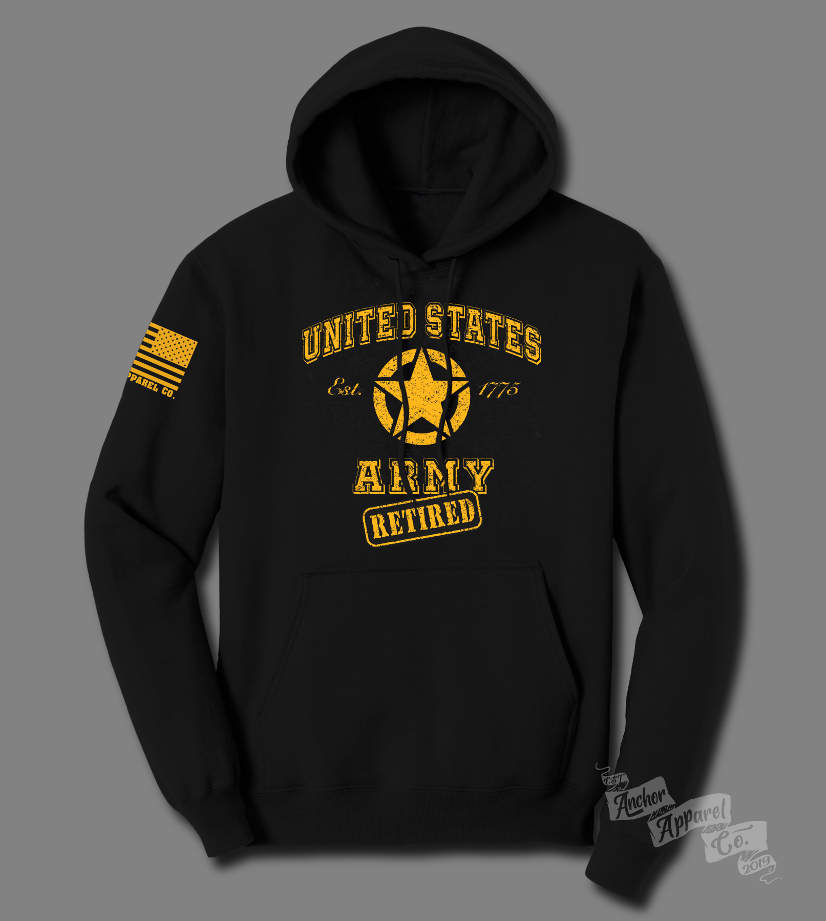 Retired US Army Apparel