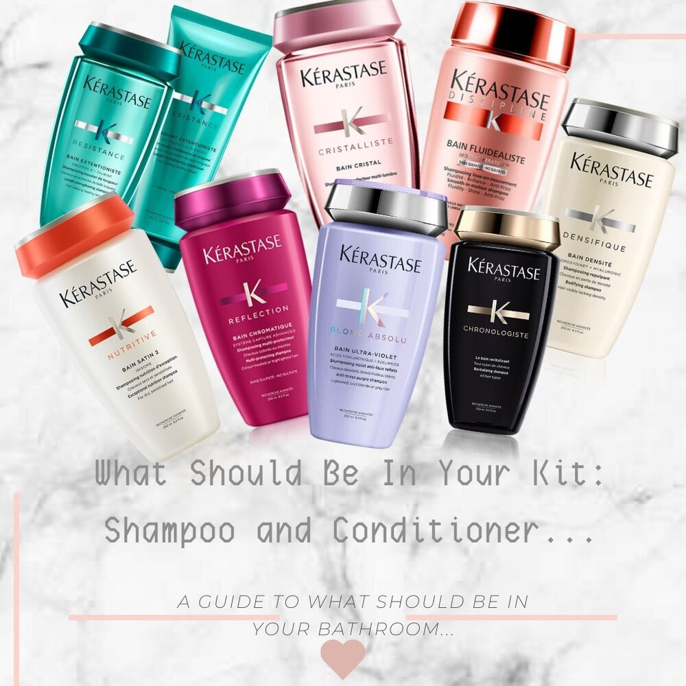 What be in your kit: Shampoo and Conditioner… — .