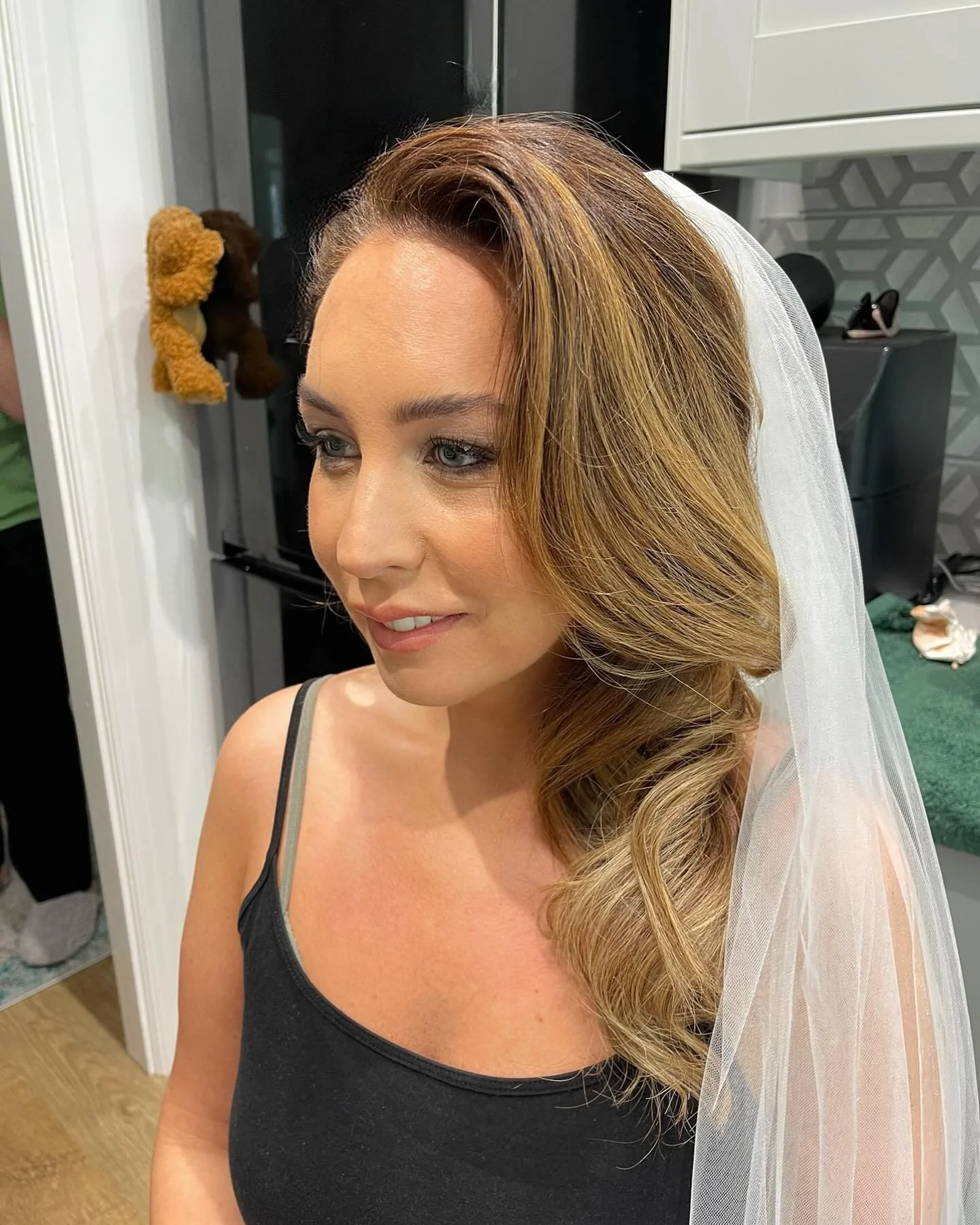 A beautiful bride and her proud mother, this lovely lady contact me very last minute to do hair and makeup for her wedding for her and her mum, after an awful experience with another MUA, she booked me, I reassured her of my skills, professional kit 