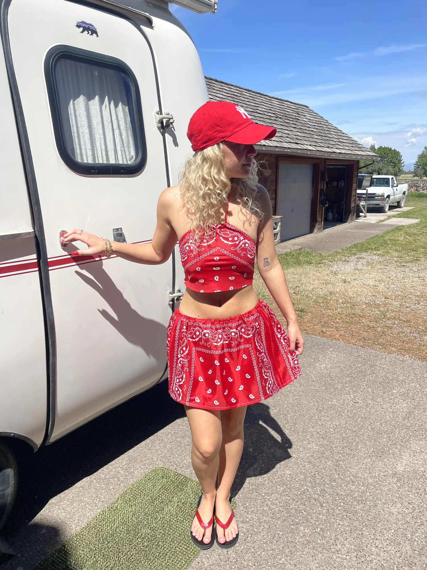 Bandana Skirt — Nissa New York