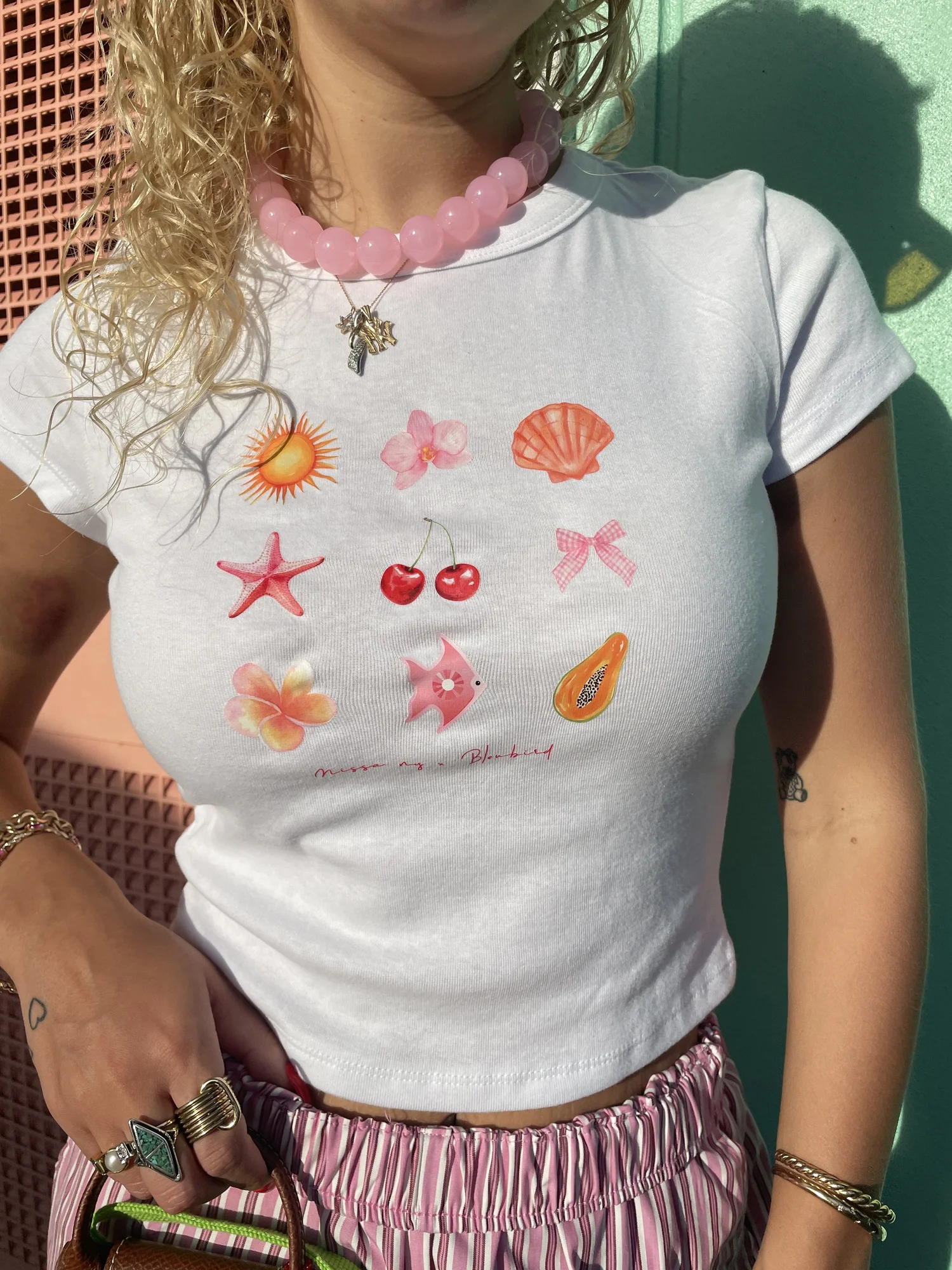 Dasha Baby Tee — Nissa New York