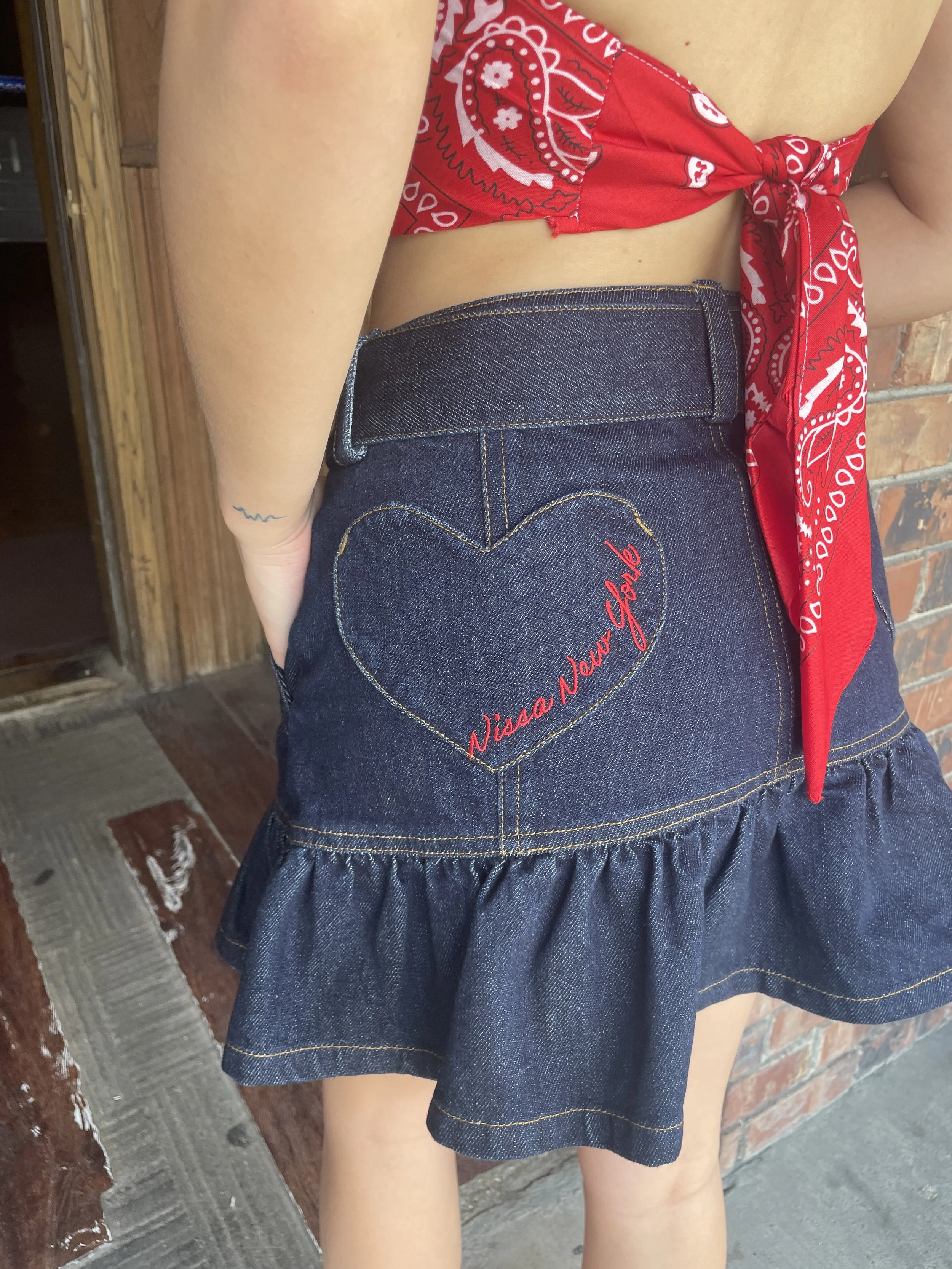 Bandana Skirt — Nissa New York