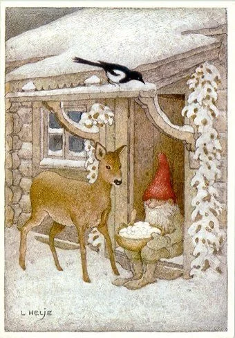 Mrs. Claus and the Nisse 