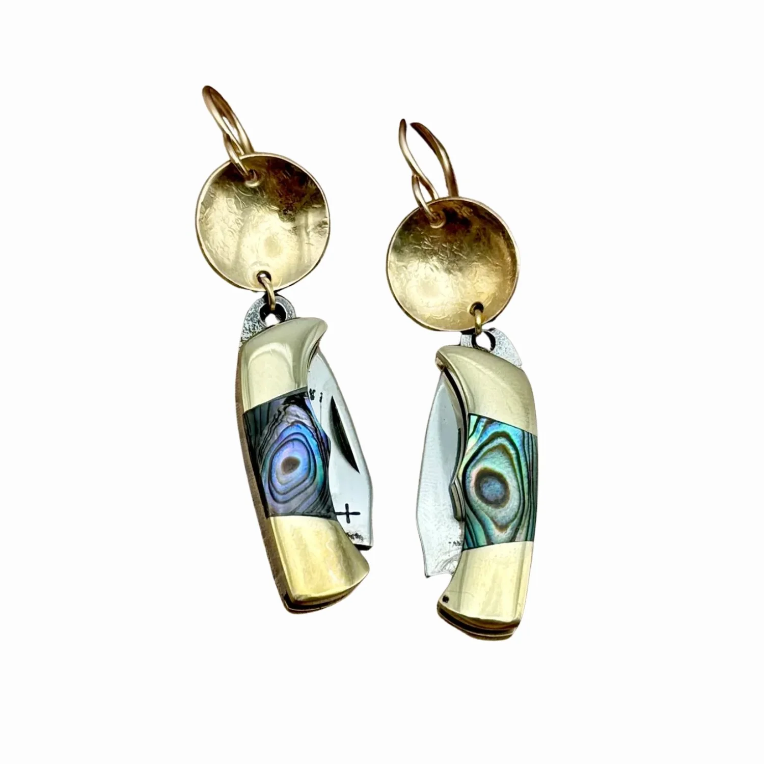 The Abalone Billie Earrings Gold