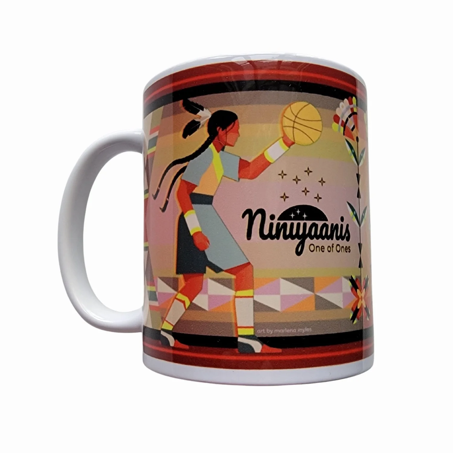 Niniijaanis War Pony Mug by Marlena Myles