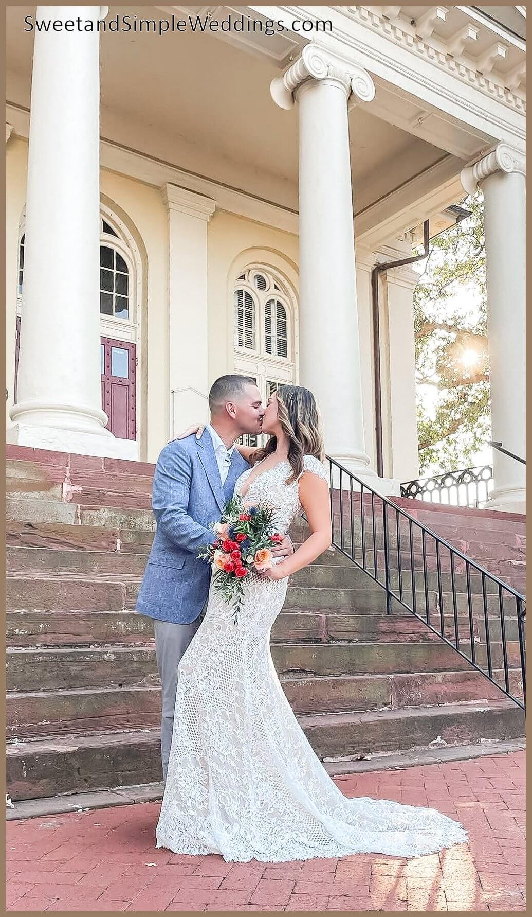 Rachel and Coy, Married Sweet & Simple in the #HeartofWarrenton with Ciao Bella