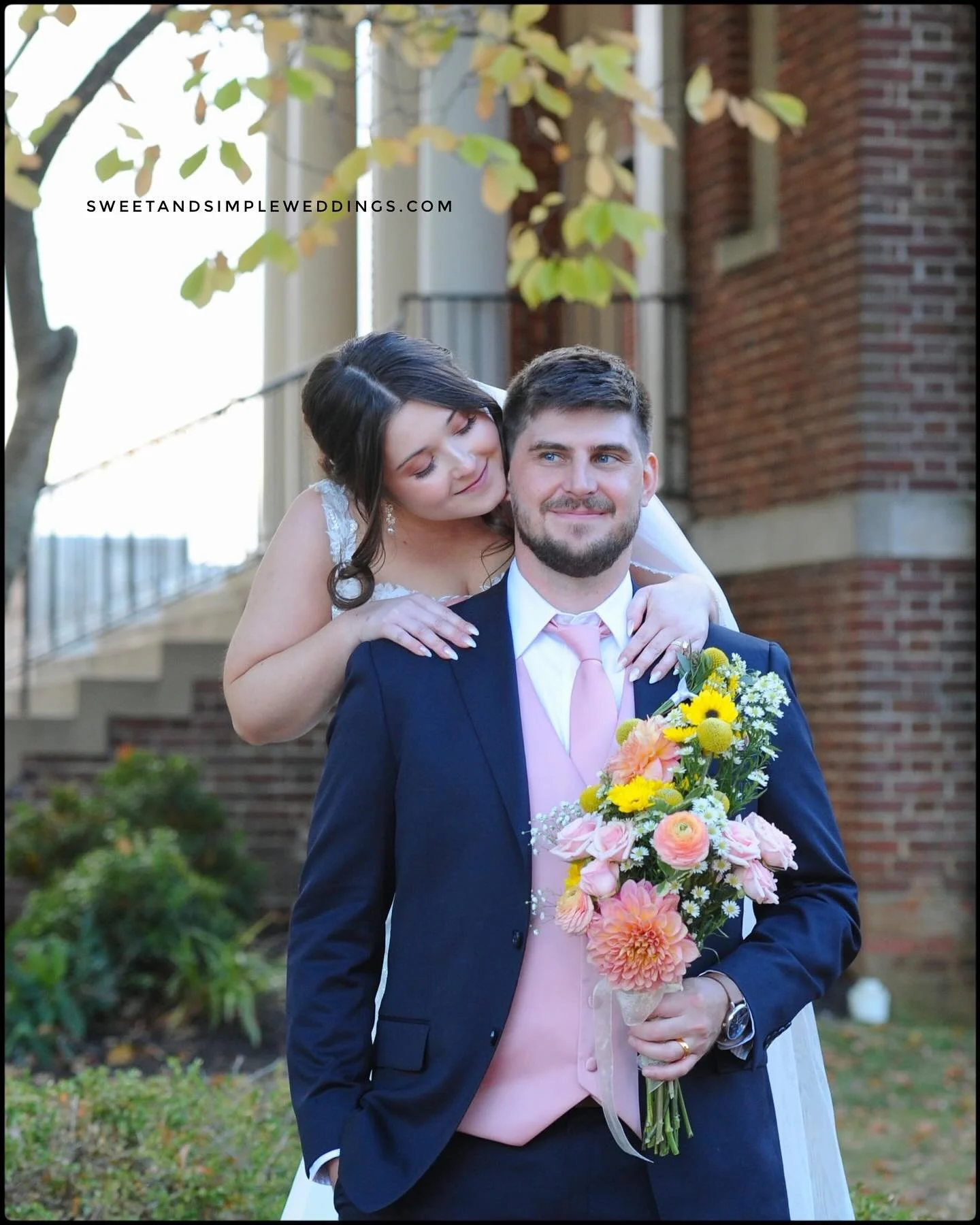 Colby & Nate are all about love and life in the #HeartofWarrenton … living and working here, marrying at our history museum in an enchanting courtyard ceremony, and joining our neighbors in celebration at @weareweirddoughs where Colby make