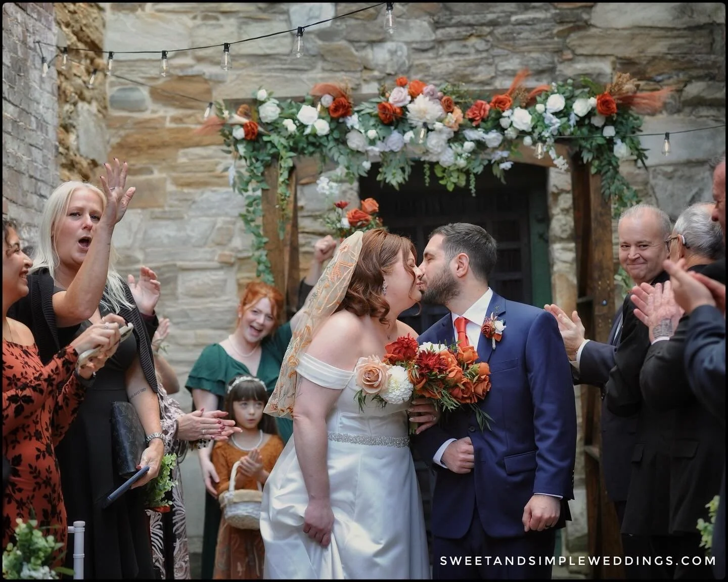 Congratulations to Caitlin &amp; Tom on their joyful and enchanting courtyard wedding! &hearts;️

We&rsquo;re honored to celebrate community heroes like police, teachers, nurses, firefighters, EMTs, and 911 dispatchers&mdash;the first of our first re