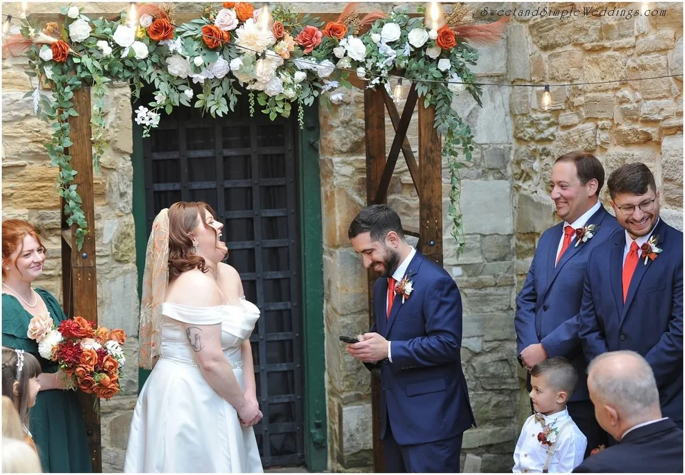 Our intimate courtyard weddings are enchanting gatherings where joy and laughter are an integral part of your intimate, romantic ceremony.  Book your Sweet &amp; Simple Wedding with us for a celebration that&rsquo;s as romantic as it is budget-friend