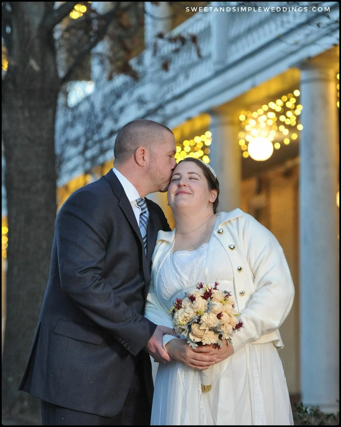 Congratulations to Meghan &amp; Will &hearts;️ 

So in love, these longtime sweethearts chose the holiday weekend to open the next chapter of their journey with a joyful wedding ceremony before their closest family &amp; friends. 

What better way is