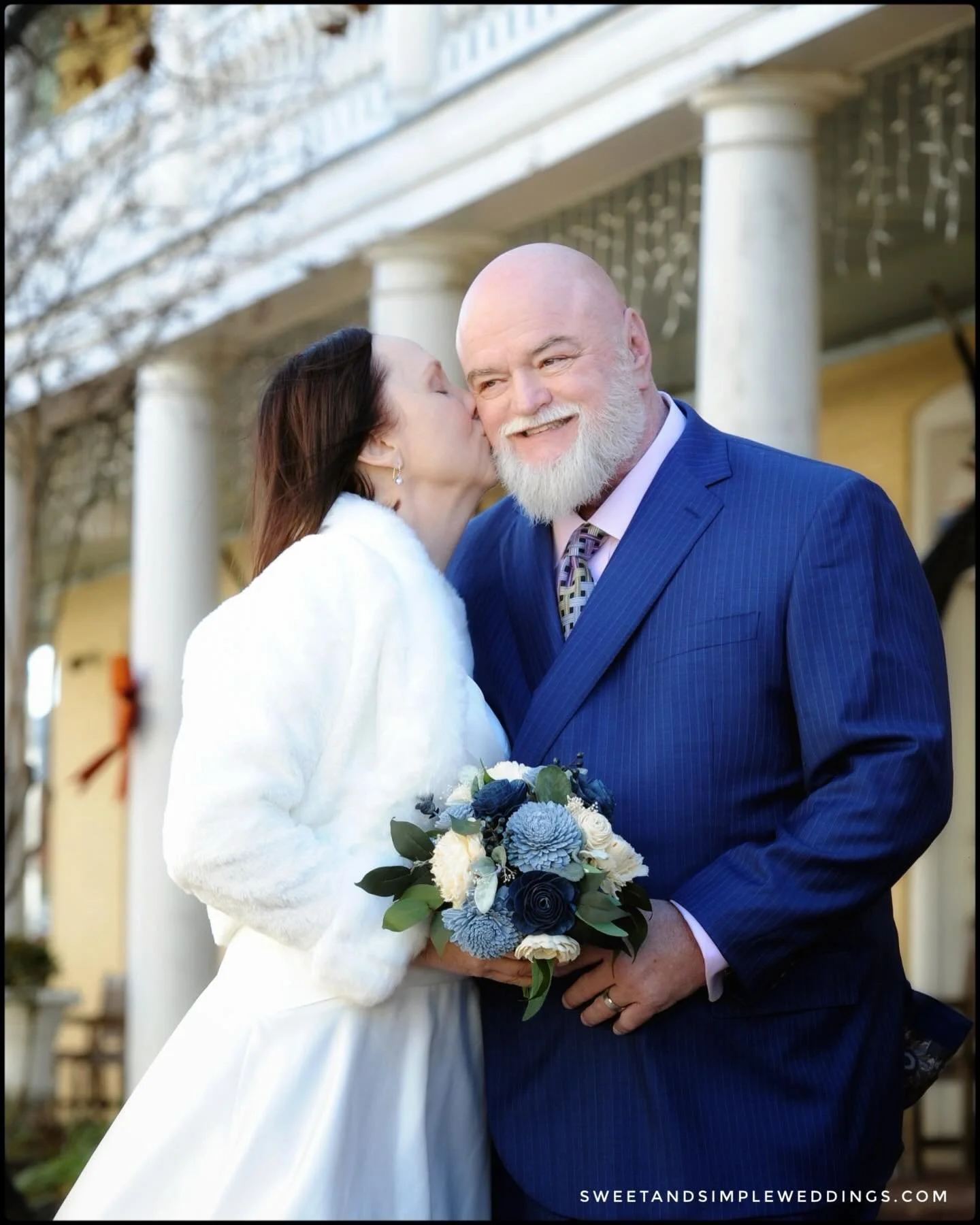 With an intimate elopement at Ciao Bella on Christmas Eve, Janet &amp; Gene warmed things up by sealing their longtime love in the #HeartofWarrenton on the same day her grandparents had married 99 years before. 

Congratulations! &hearts;️🎄🥳😎

#vi
