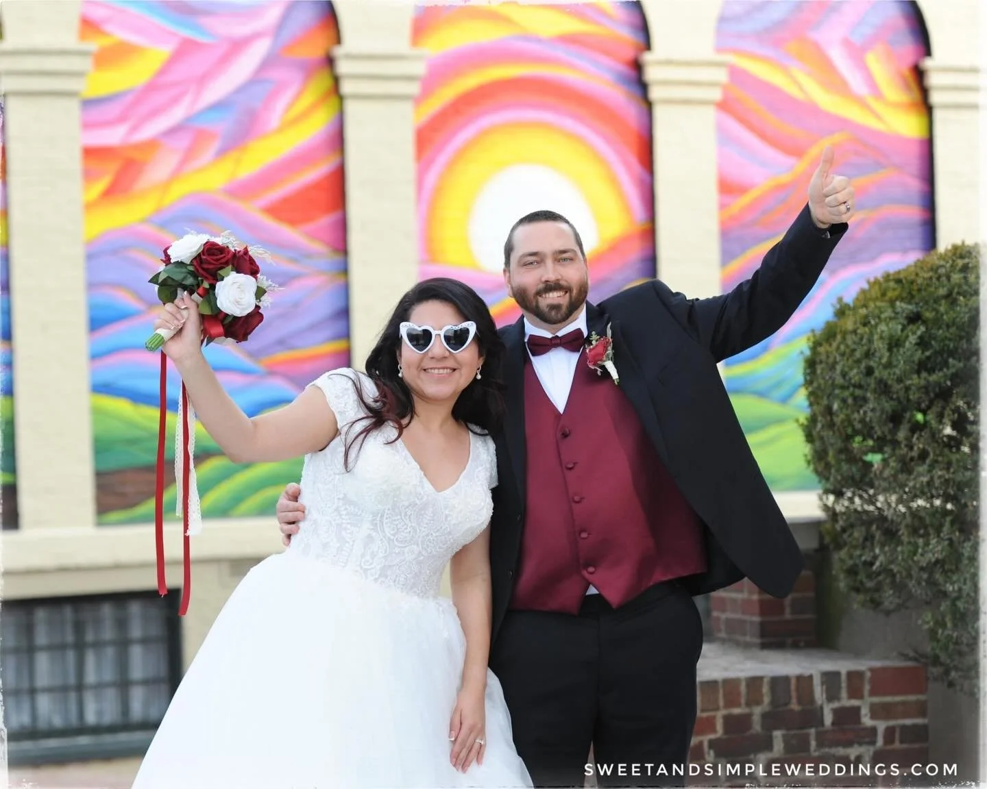 A beautiful Valentine&rsquo;s Day offered a picture perfect moment for love &amp; romance in the #HeartofWarrenton as families joined together from near and far to celebrate at our Little Wedding Chapel. 💒 

Congratulations to Marcela &amp; Mike on 