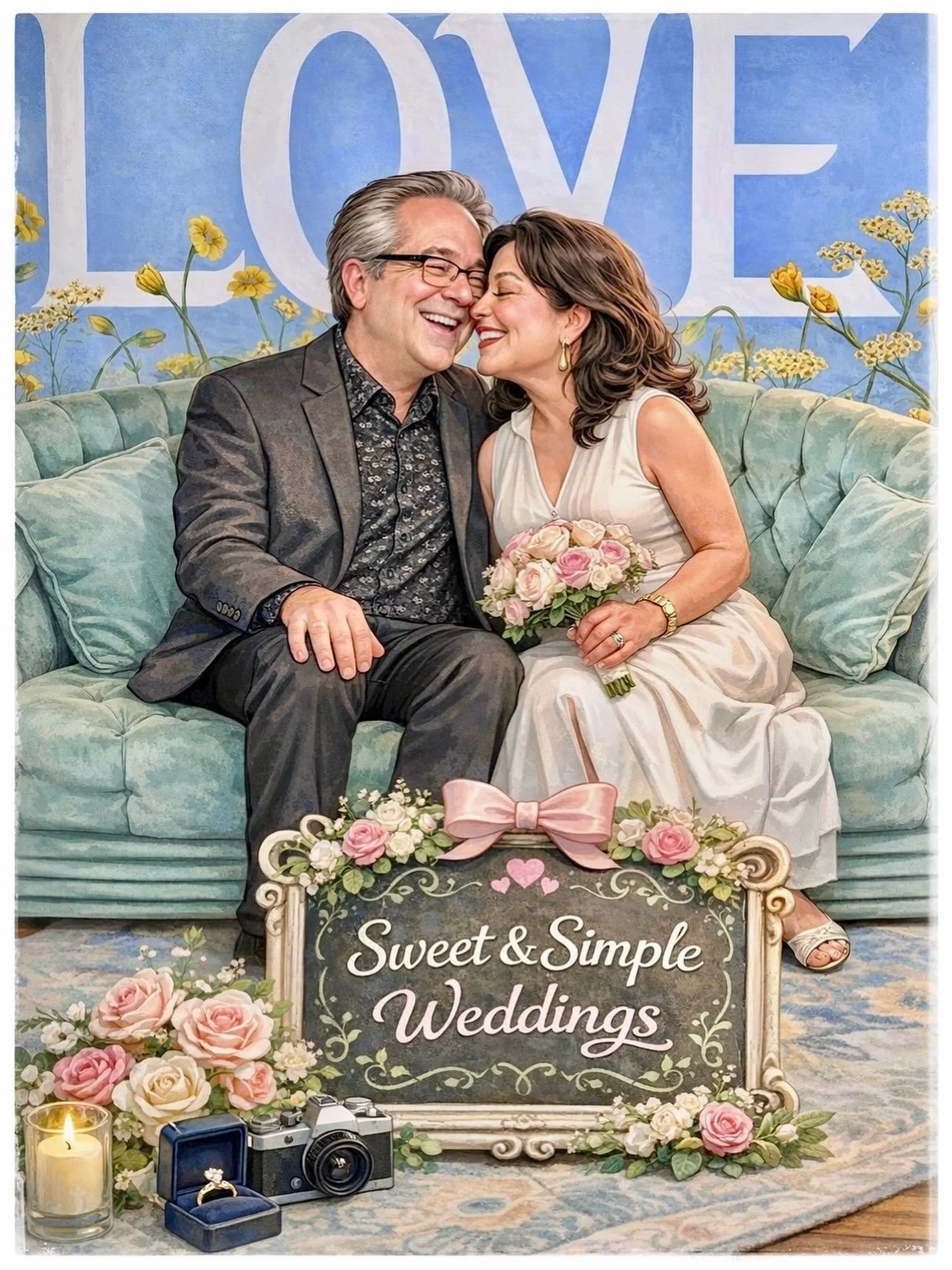 Not exactly what we look like, but the sentiment is 100% accurate. What a joy, what a privilege to have a business with love as its foundation! &hearts;️

#virginiaisforlovers #lovewarrenton #bestlittleweddingchapelinvirginia #sweetandsimpleweddings 