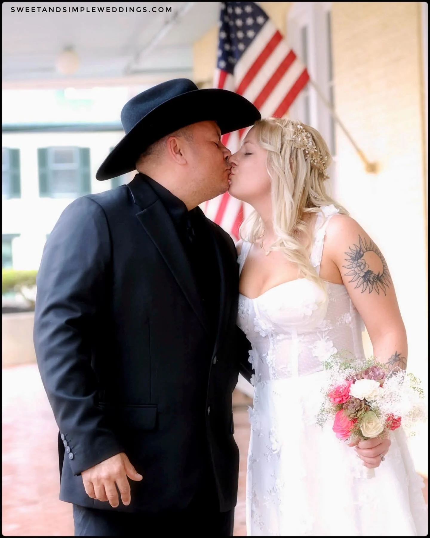 Sarah &amp; Mario found our Little Wedding Chapel online and came all the way from Michigan to make our #HeartofWarrenton Elopement Special the centerpiece of their &ldquo;destination wedding&rdquo; vacation. We so enjoyed the chance to celebrate the