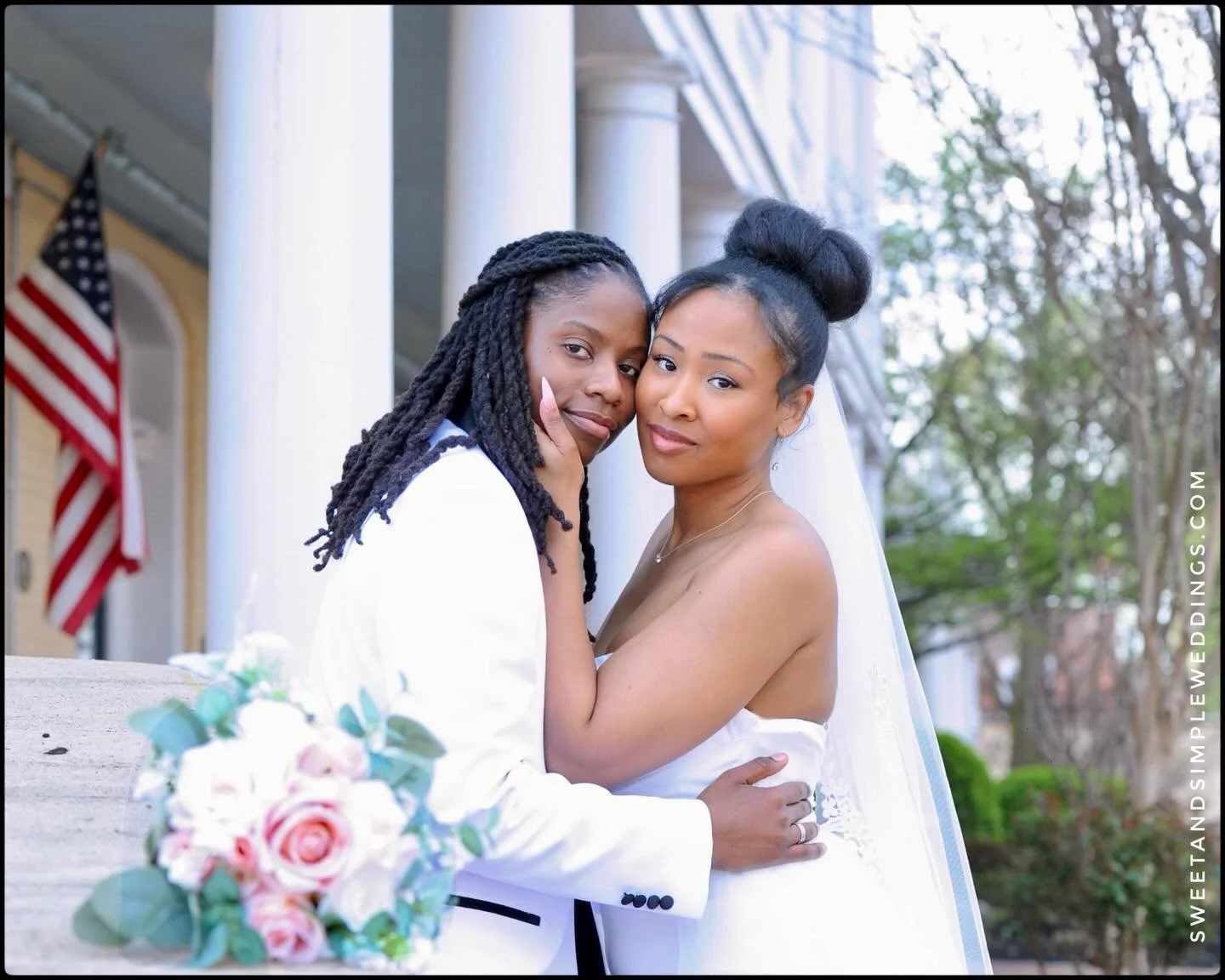 Love is blossoming in the #HeartofWarrenton as this lovely couple celebrated their years together  and made the moment their own with the sweetest &amp; most heartfelt of elopements. 

Congratulations to Tierra &amp; Jessica! &hearts;️💐😎🥳

#virgin