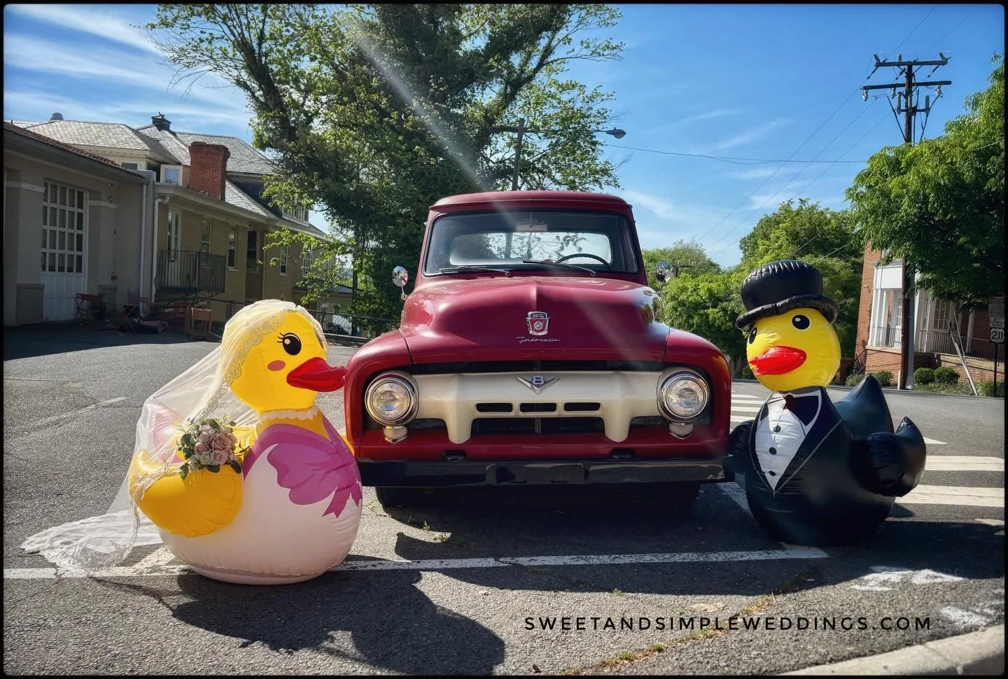 Feeling just &ldquo;ducky&rdquo; about our Sweet &amp; Simple Weddings in the #HeartofWarrenton!&hearts;️😎🦆

We at Ciao Bella Celebrations bring small‑town charm and over 20 years of experience helping couples start life together beautifully &mdash