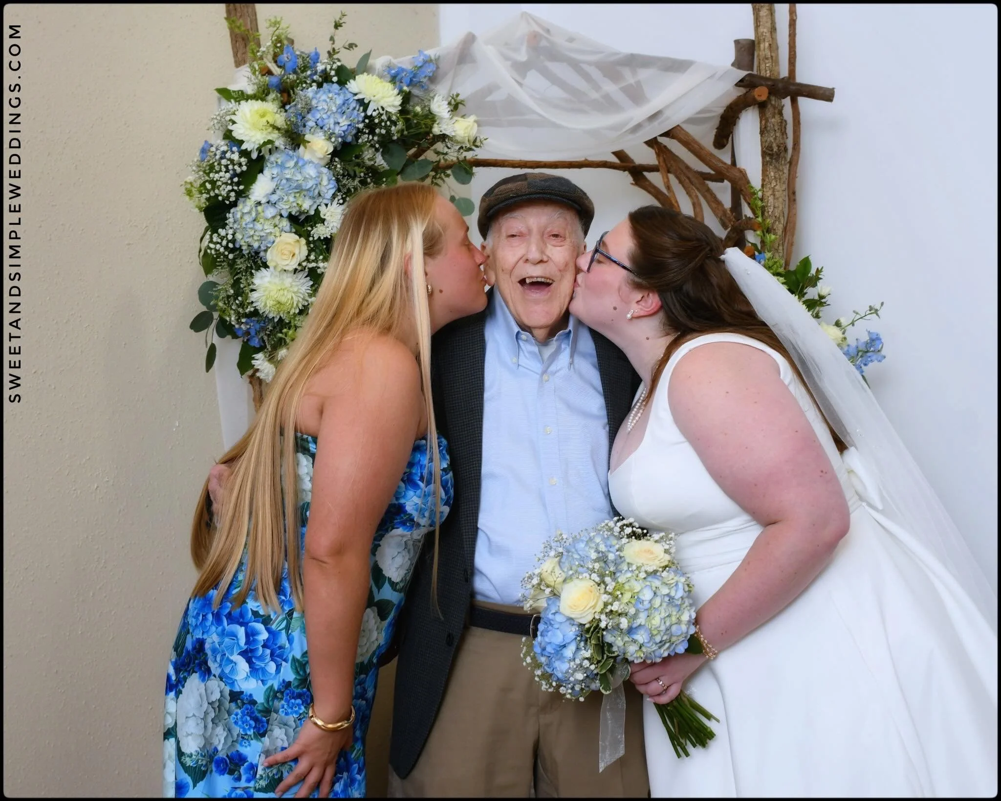 Big or small, weddings are about celebrating family, as Grandpa so ably demonstrates here. Like him, we were delighted to be a part of Courtney &amp; John&rsquo;s special day and witness the joy and love they share. Congratulations! 
&hearts;️😎🥳

#