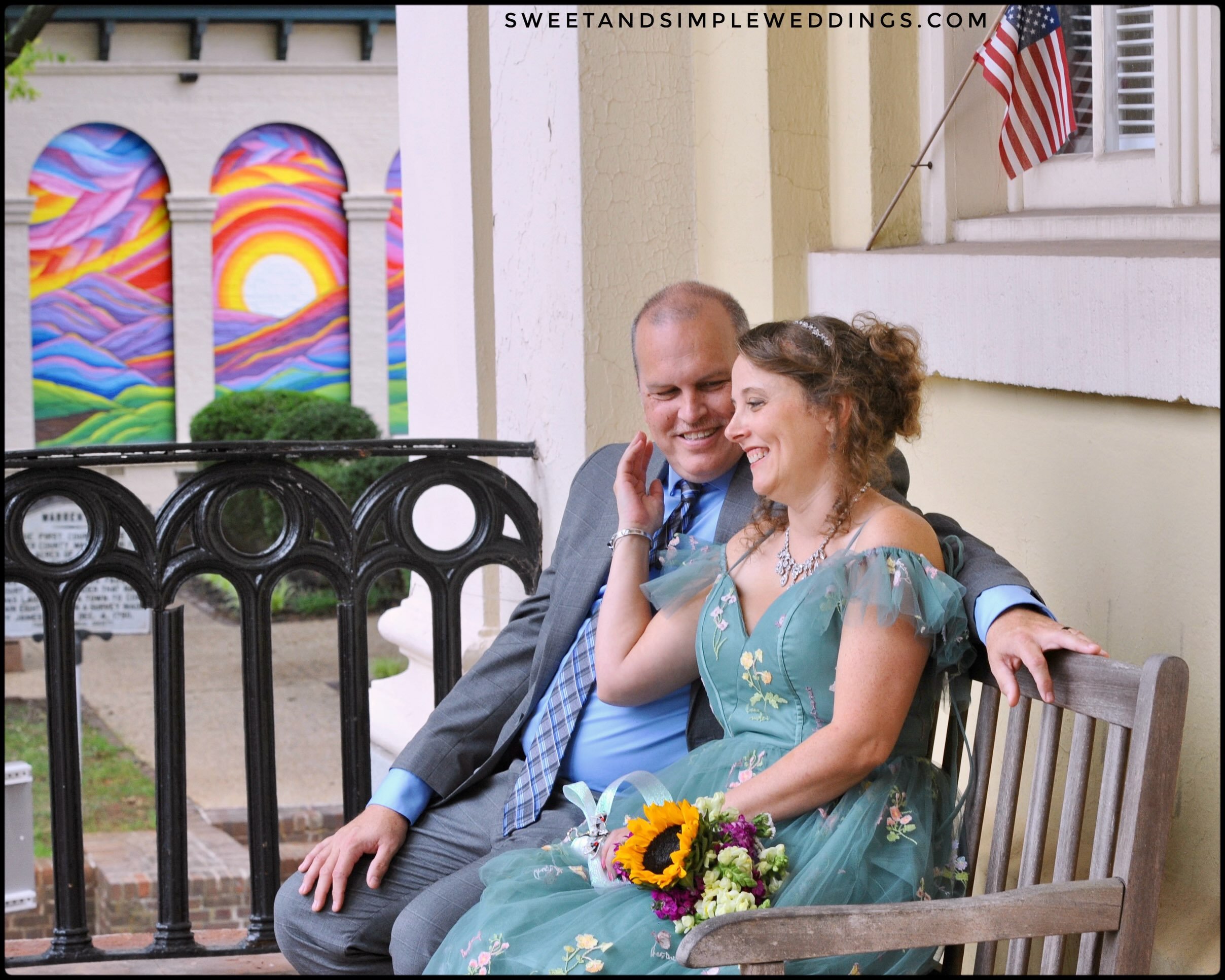 Construction or no, the #HeartofWarrenton is a beautiful and romantic haven! 🚧

Jill &amp; Damien had an enchanting wedding filled with fun and laughter at the Fauquier History Museum before stopping for a picture at the courthouse, at the same spot