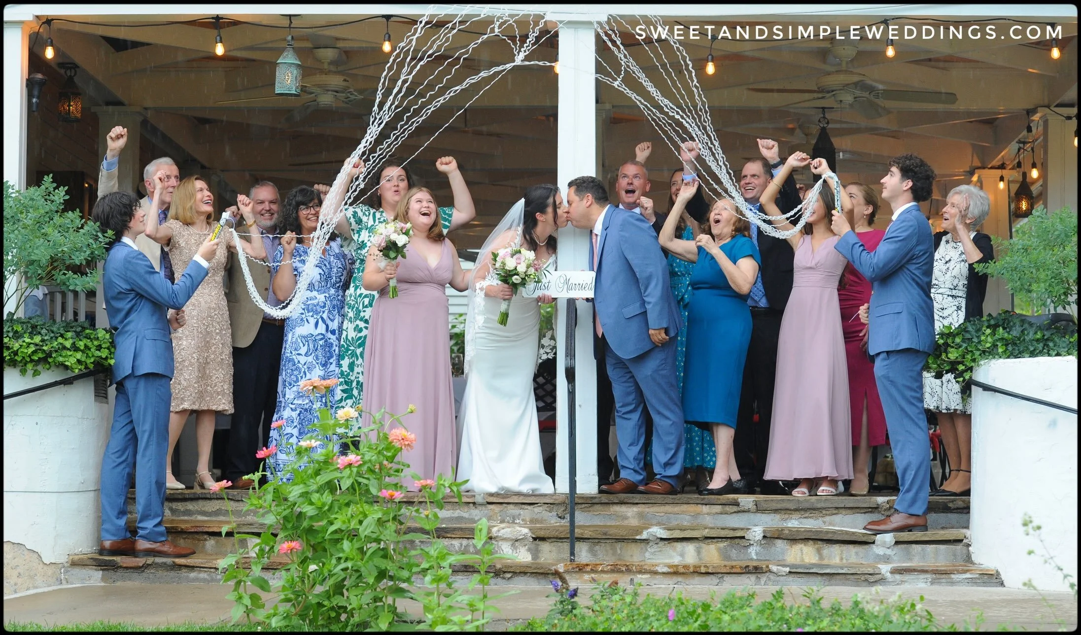 Summer storms were no match for the love story of Laura &amp; Alex, as they made their commitments of marriage at the @theashbyinn and brought their beautiful blended family together in celebration. Congratulations!❤️😎🥳🥂

#virginiaisforlovers #For