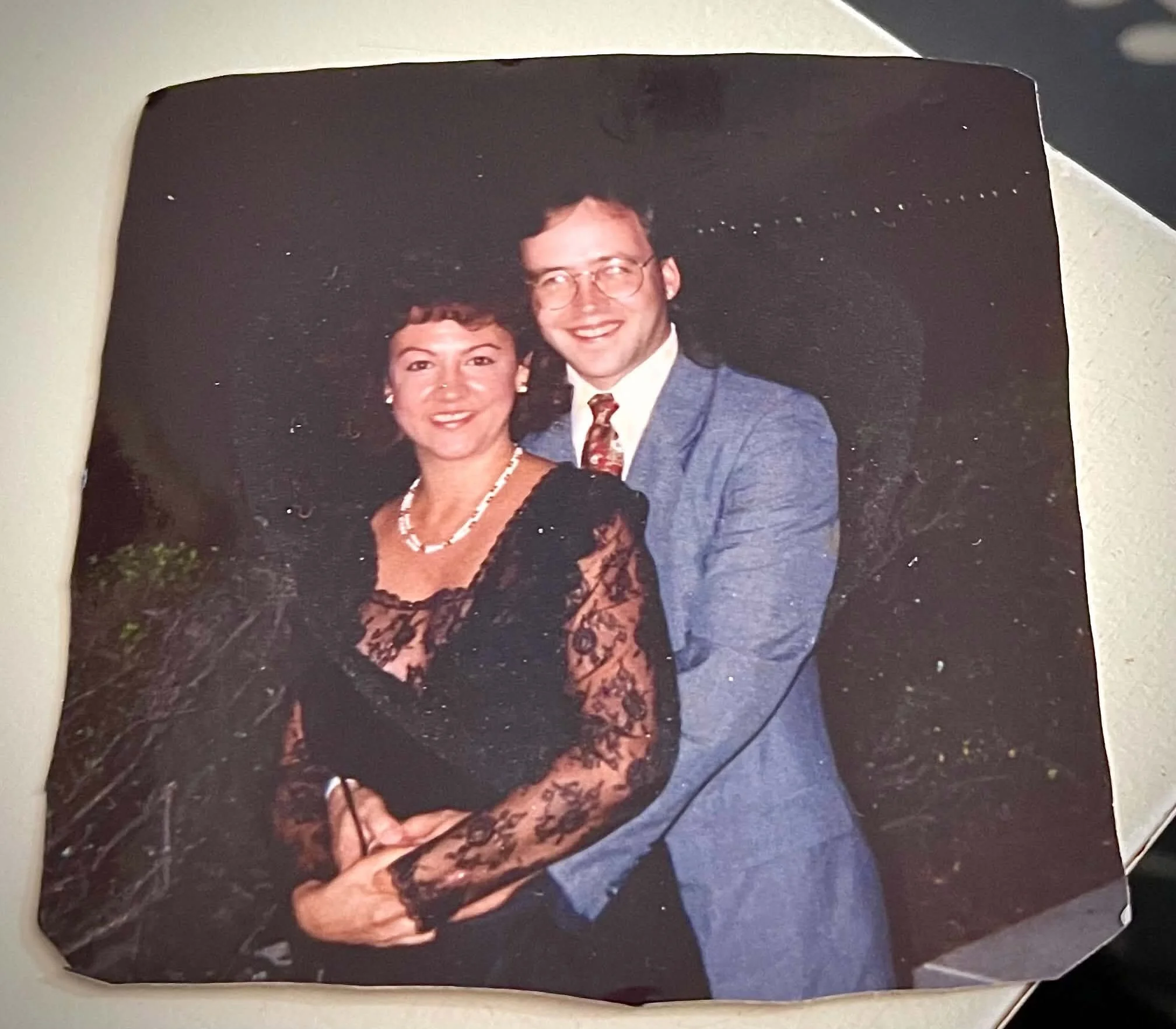 Like so many of us, the Kennedy Center has brought joy to our life and our family for many years. So many great memories and great performances, from the place where our own love story began to blossom. This was taken on the deck during our first big