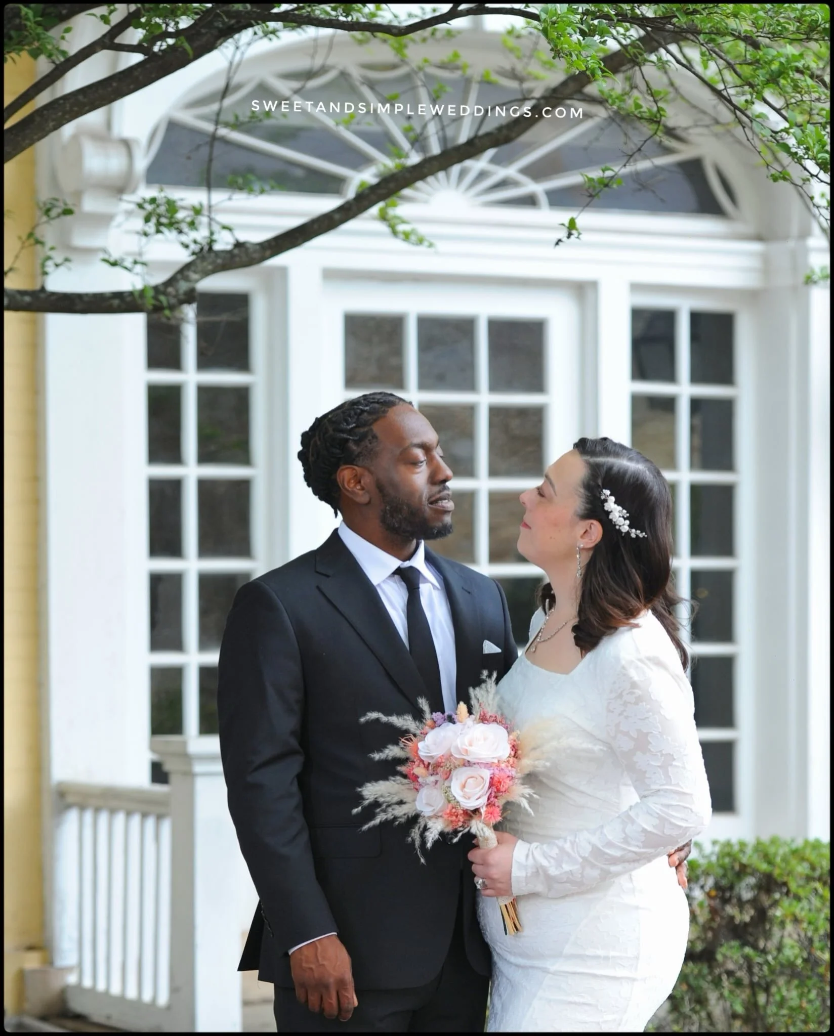 This classy couple celebrated five years of loving each other in the #HeartofWarrenton, starting with their first date at Denim &amp; Pearls and going back as husband &amp; wife after a lovely, heartwarming elopement.

Congratulations to Kristina &am