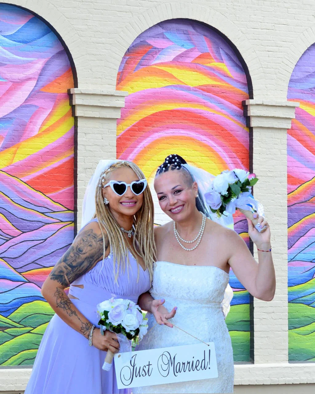 Karen & Sara, married with a Sweet & Simple Wedding in the #HeartofWarrenton