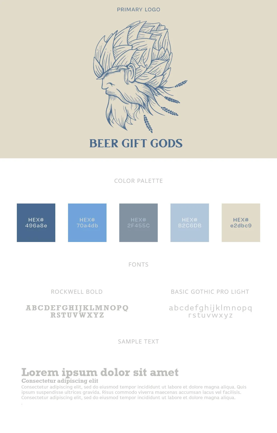Beer Gift Gods • Logo Design — Nicholas Coe