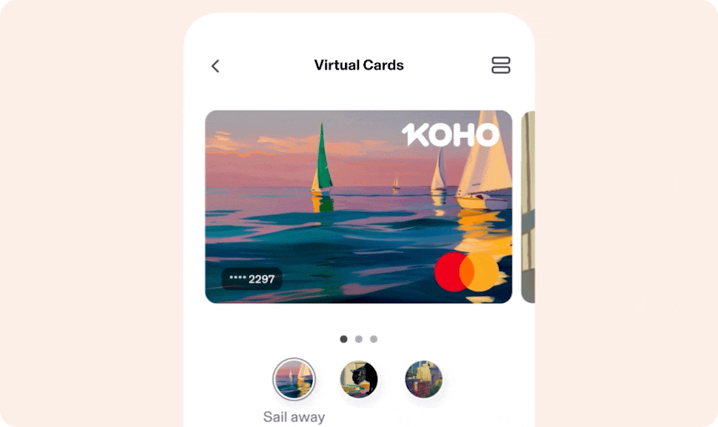 KOHO Virtual Cards Library-2025