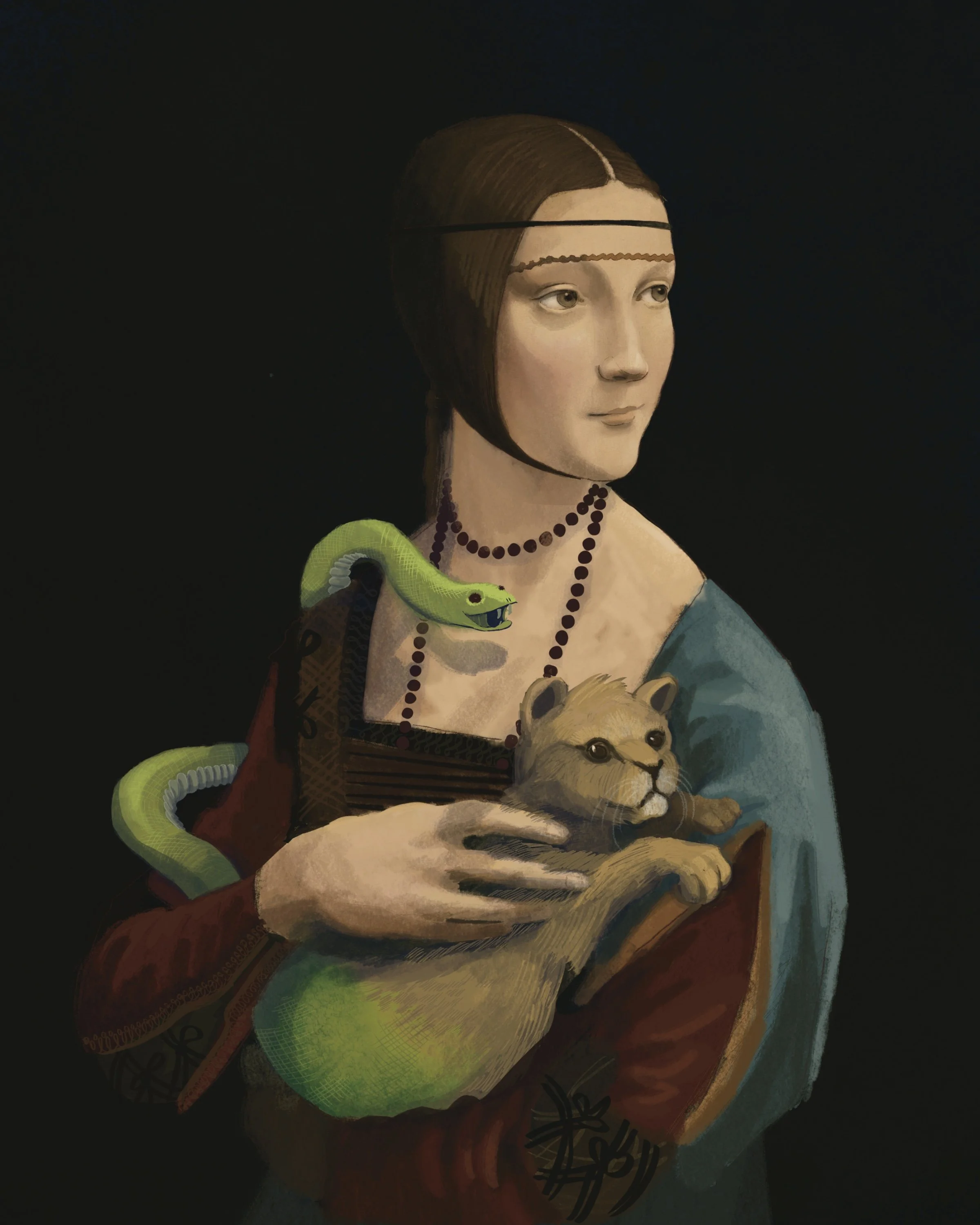 Lady with a Chimera