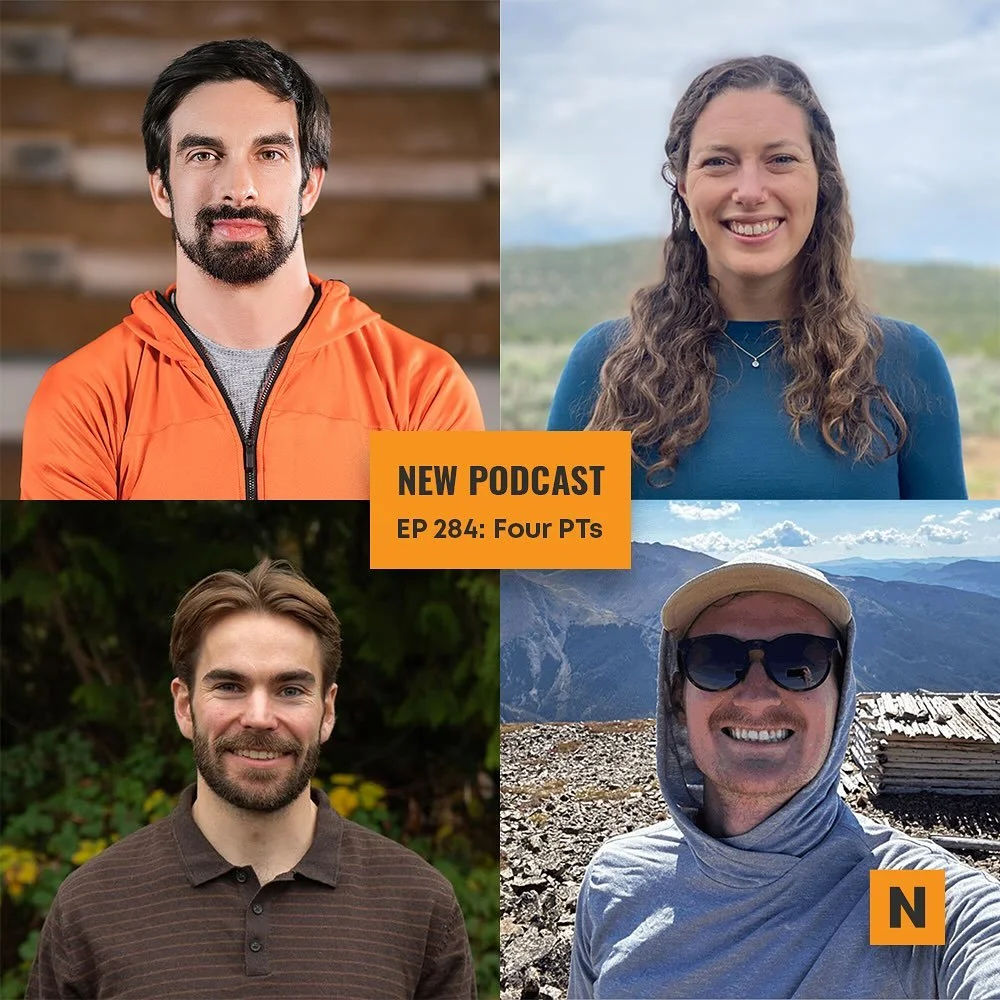 Dr. Jared Vagy returns to the podcast and is joined by three physical therapy students and graduates, Sarah Kremer, Dawson Freeze, and Michael Larson. 
We talked about three recent articles covering the benefits of seasonality for maximizing climb